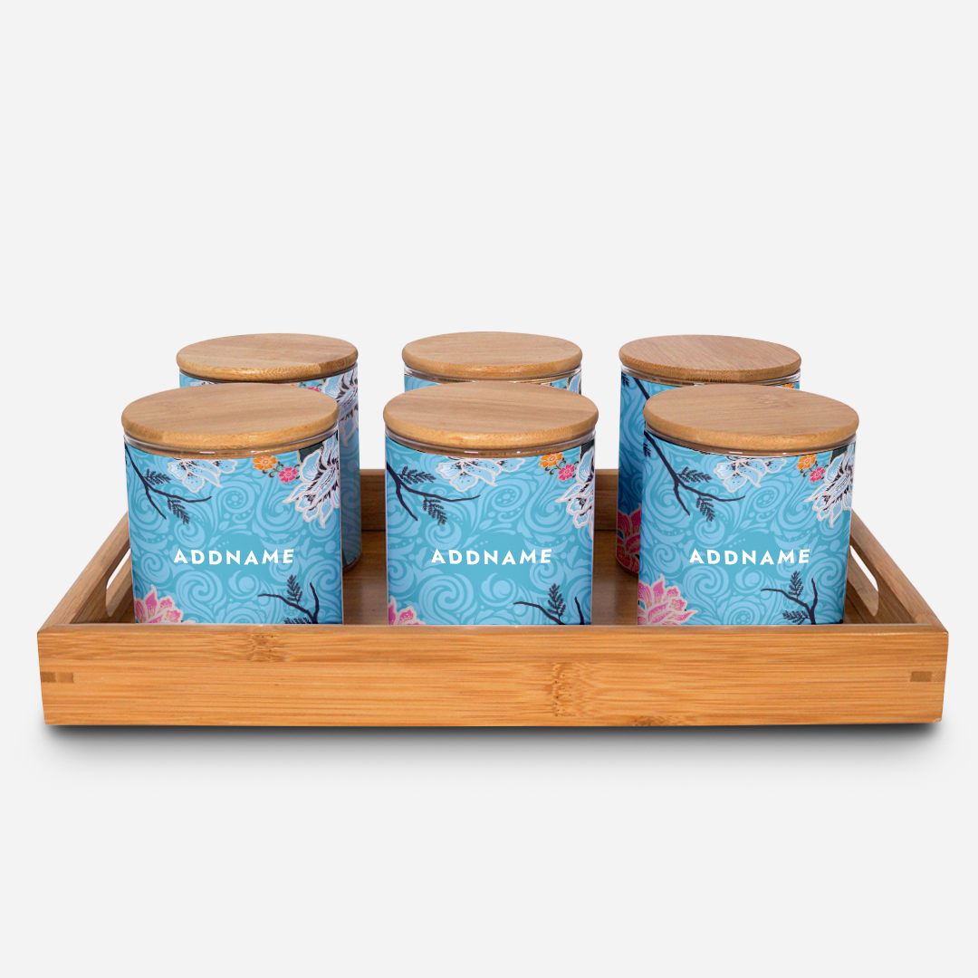 Modern Mahsuri Series - Legend Blue Balang Raya Set (6 in 1)