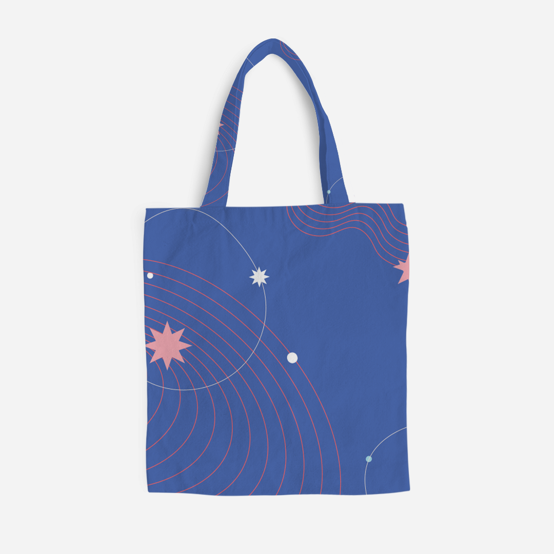 Be Confident Series Canvas Bag - A Goal Without a Plan Is Just A Wish-Blue