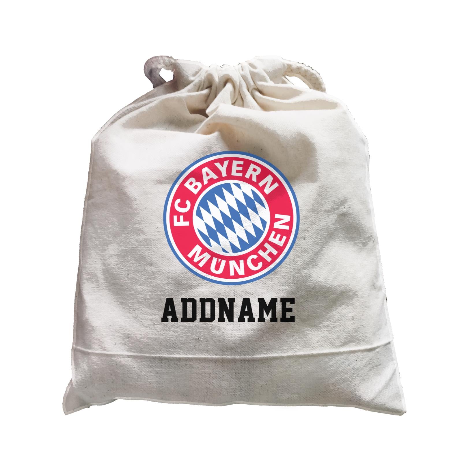 FC Bayern Football Logo Addname Satchel