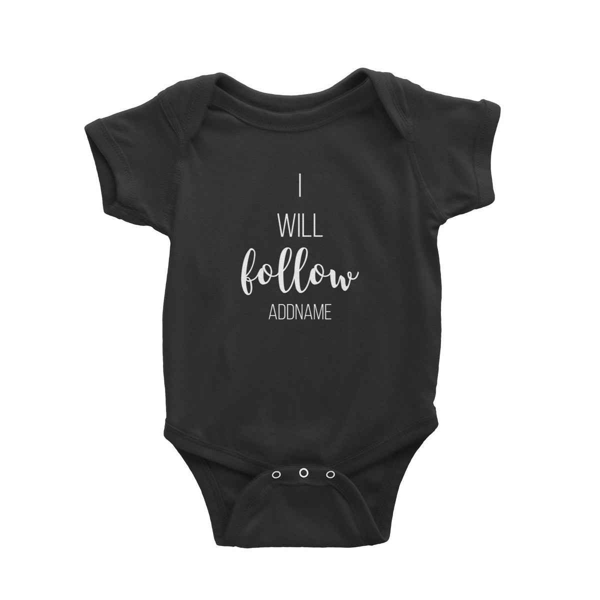 I Will Follow Baby Romper