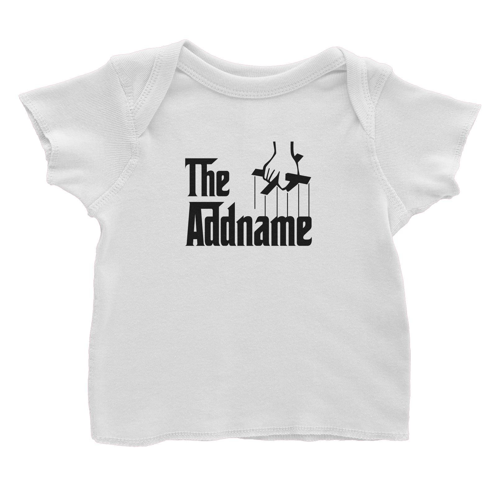 The Addname Baby T-Shirt Godfather Matching Family Personalizable Designs