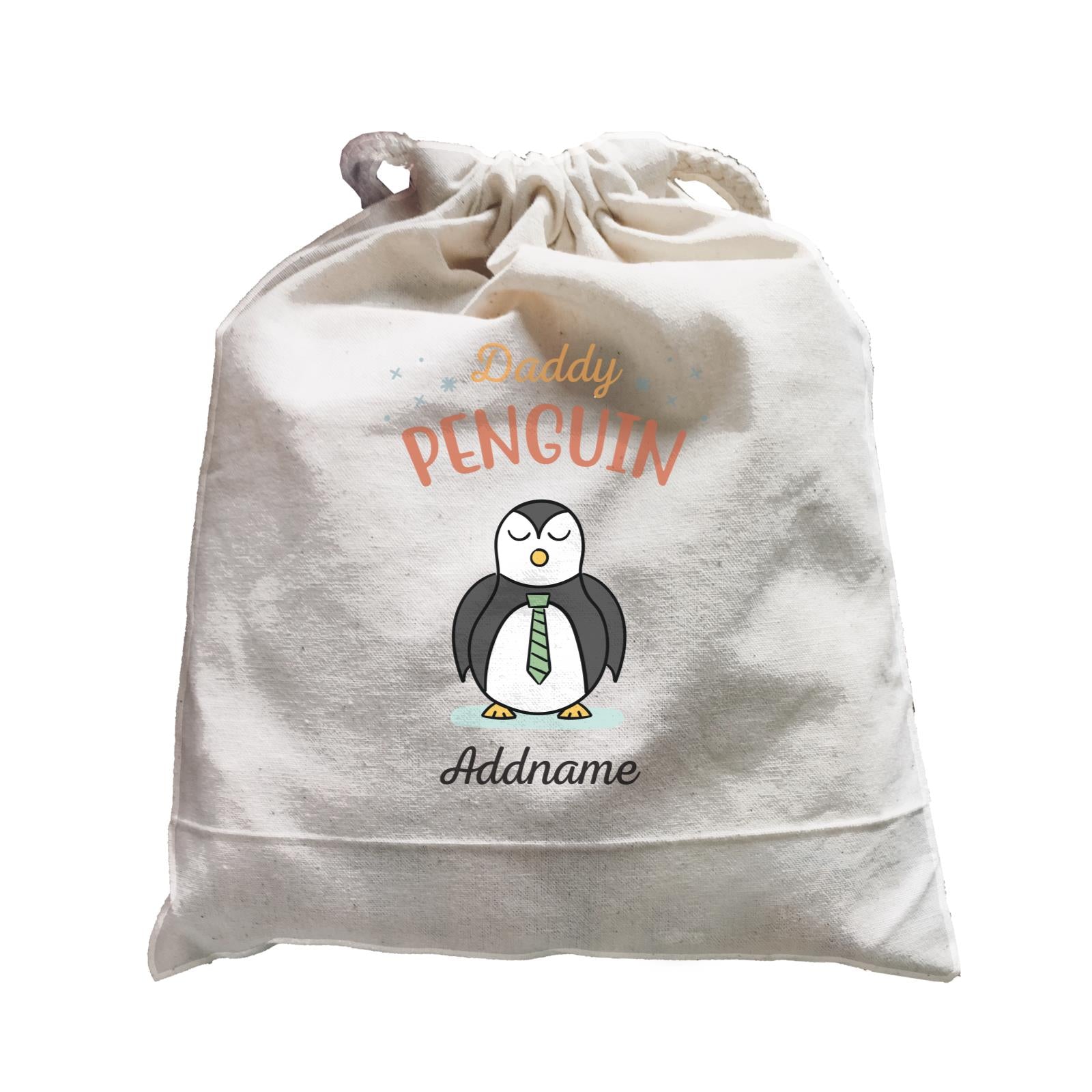 Penguin Family Daddy Penguin Addname Satchel
