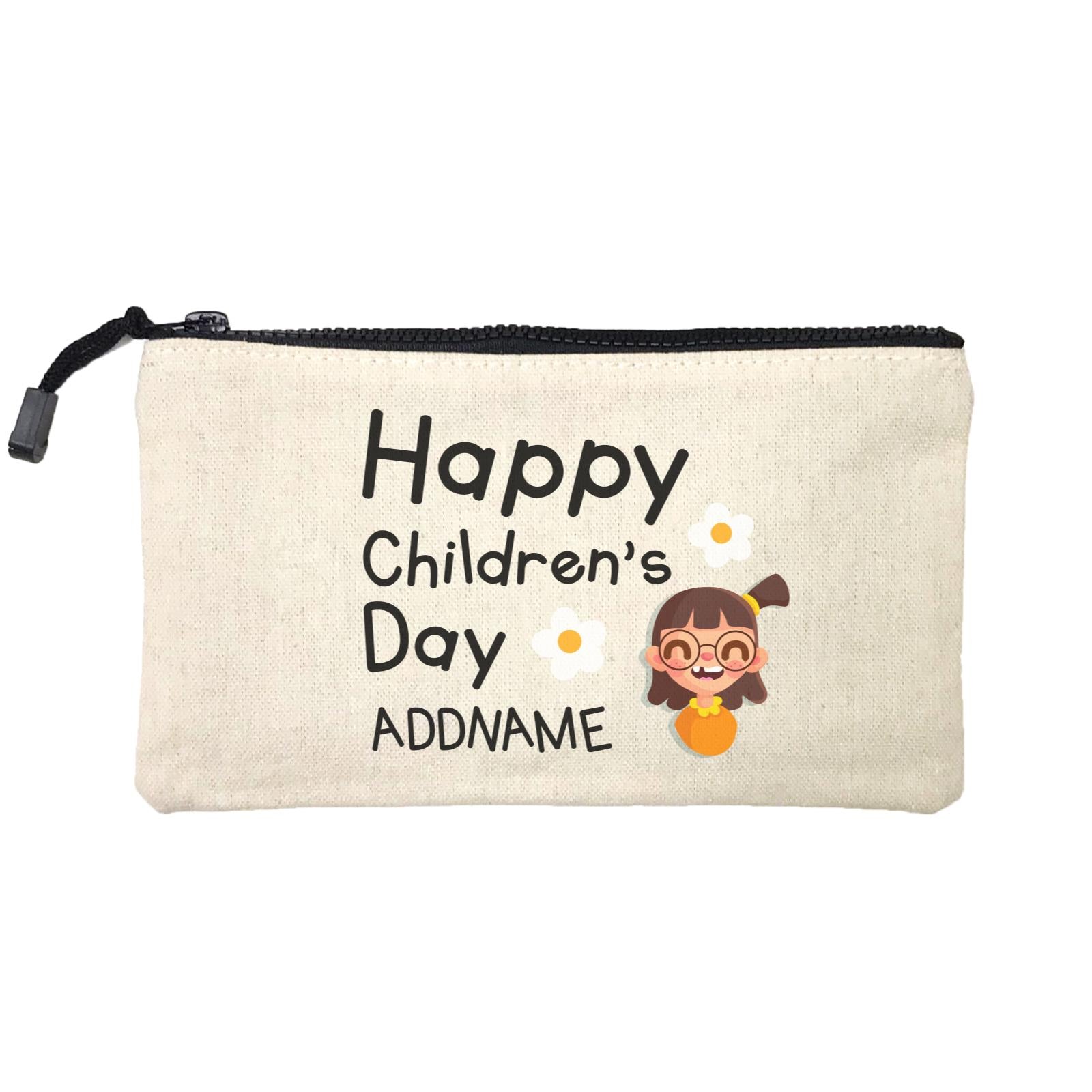 Children's Day Gift Series Happy Children's Day Cute Girl Addname SP Stationery Pouch