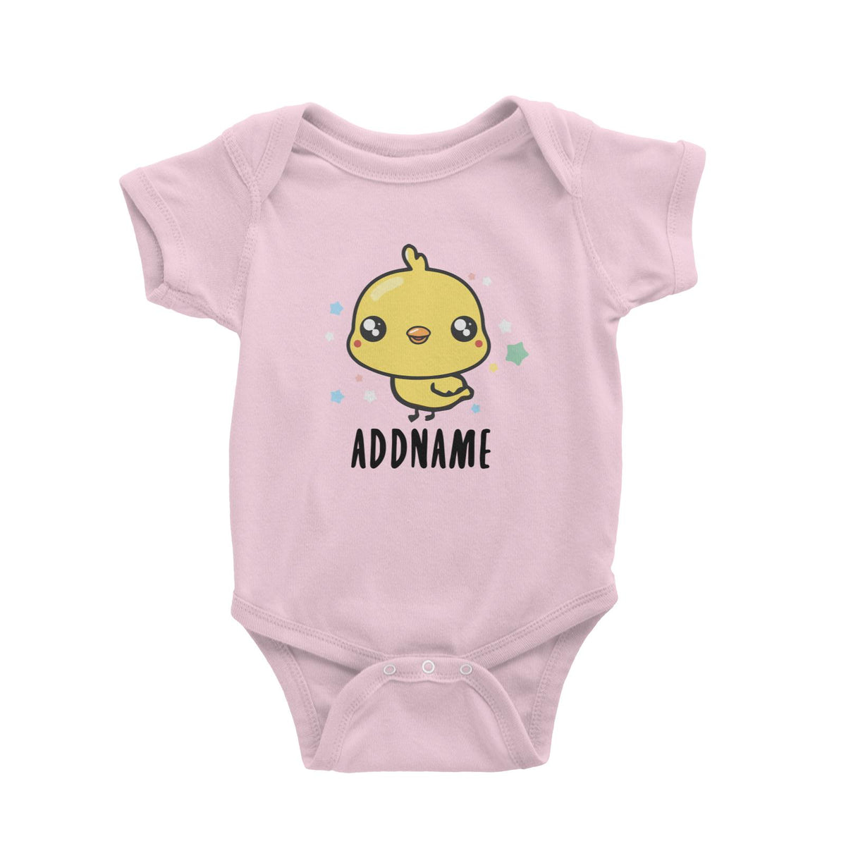Cute Chick Addname Baby Romper