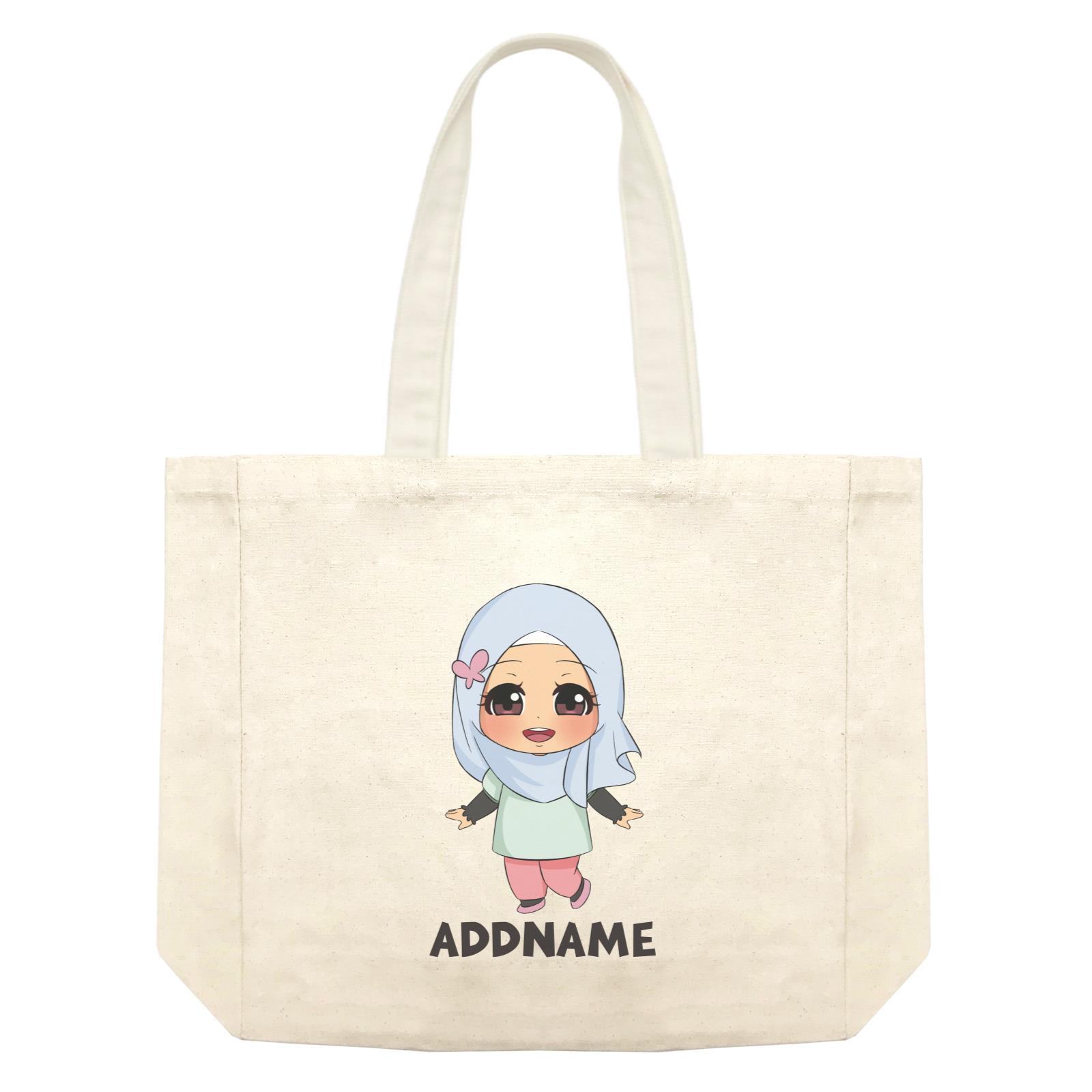 Children's Day Gift Series Little Malay Girl Addname Shopping Bag