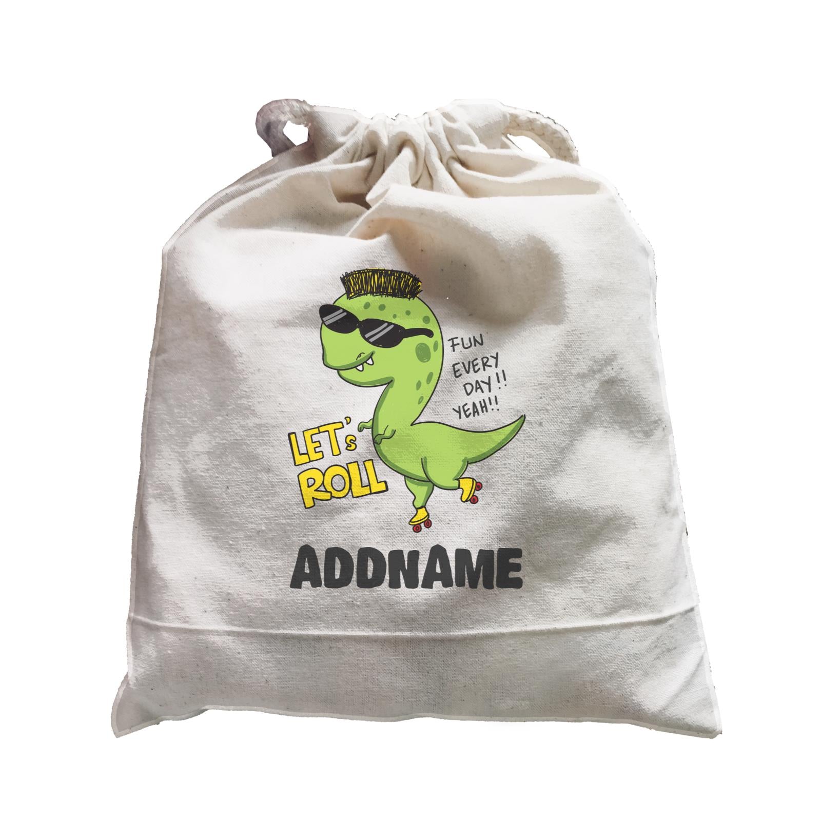 Super Cute Dinosaur Let's Roll Satchel