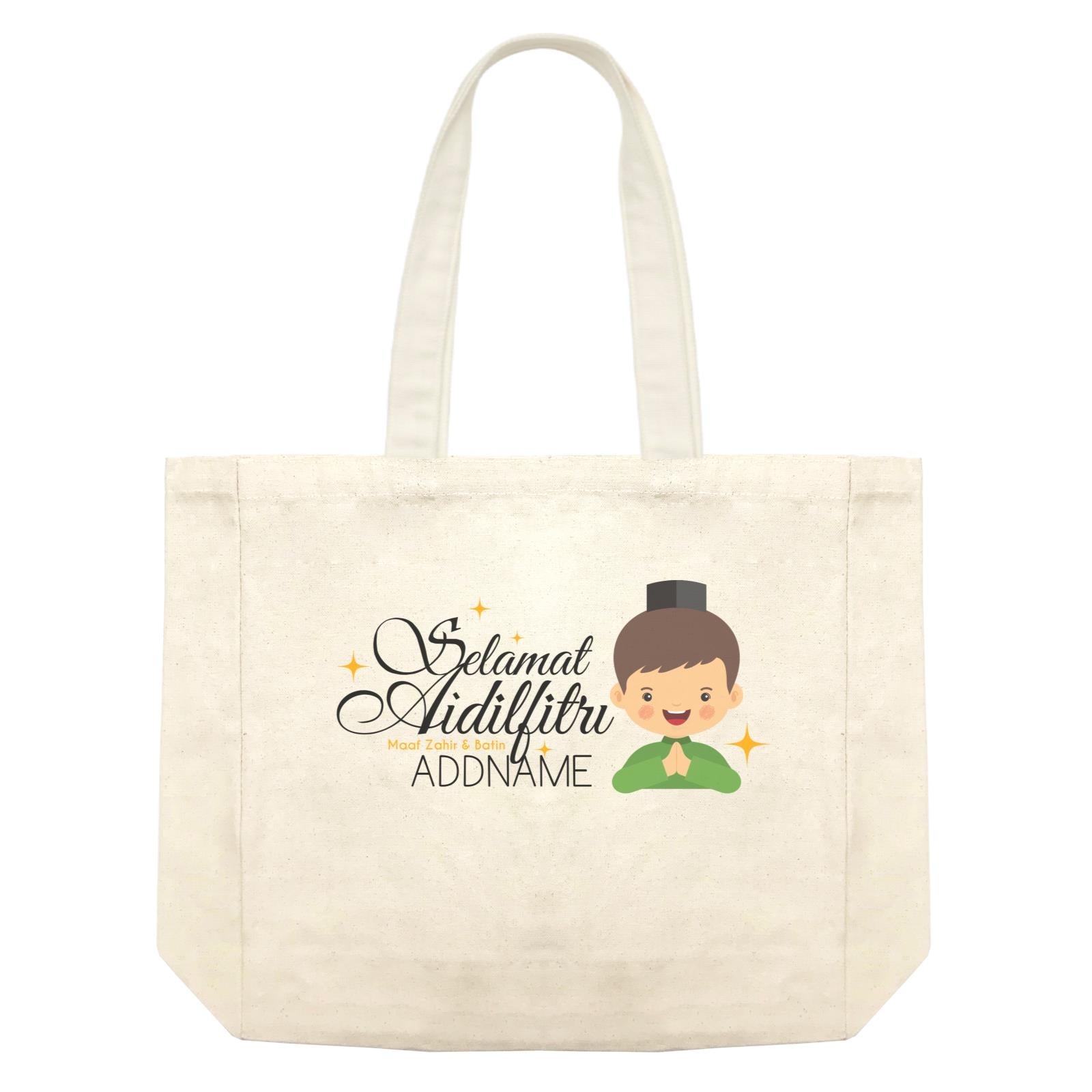 Selamat Aidilfitri Man Shopping Bag
