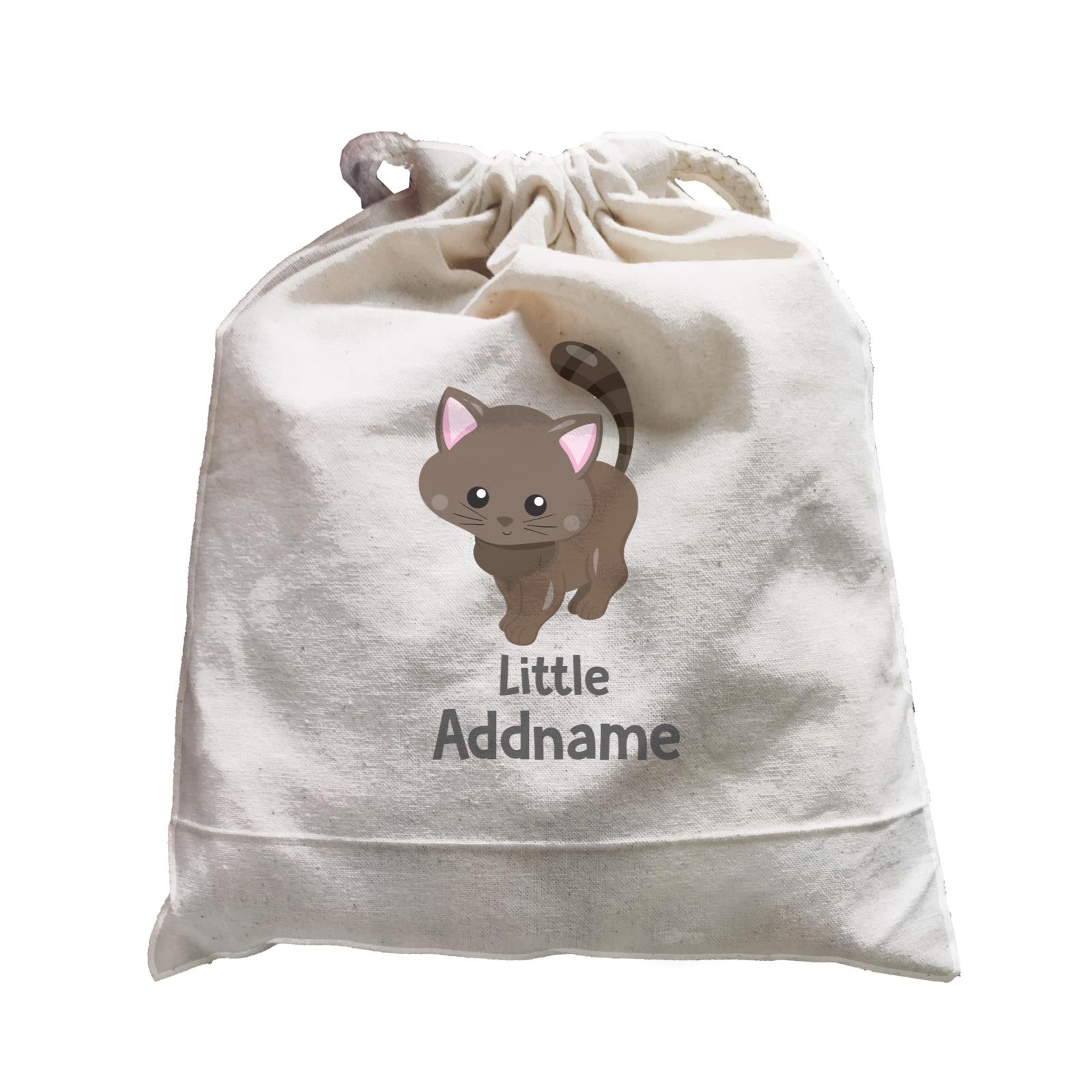 Adorable Cats Dark Brown Cat Little Addname Satchel