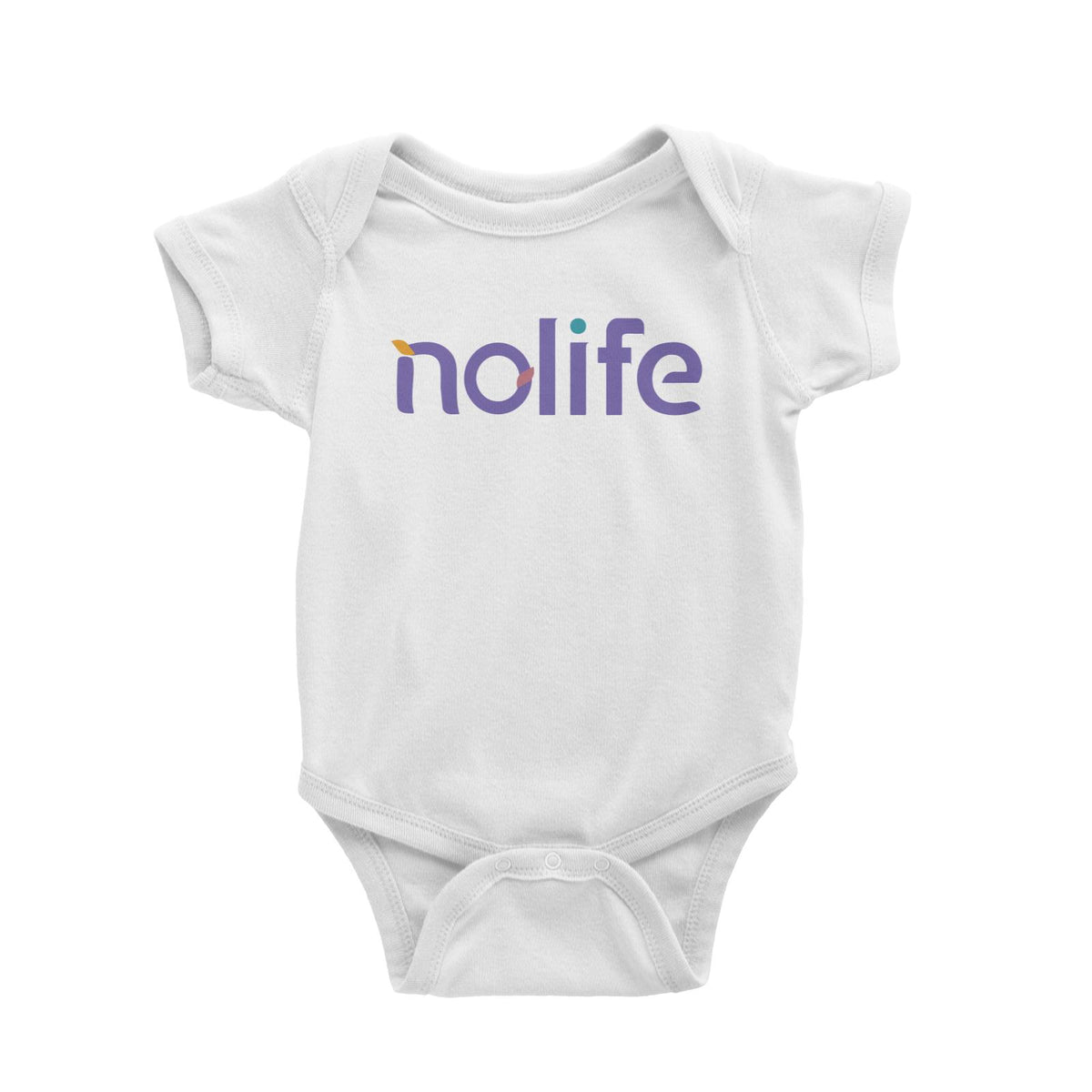 Slang Statement Nolife Baby Romper