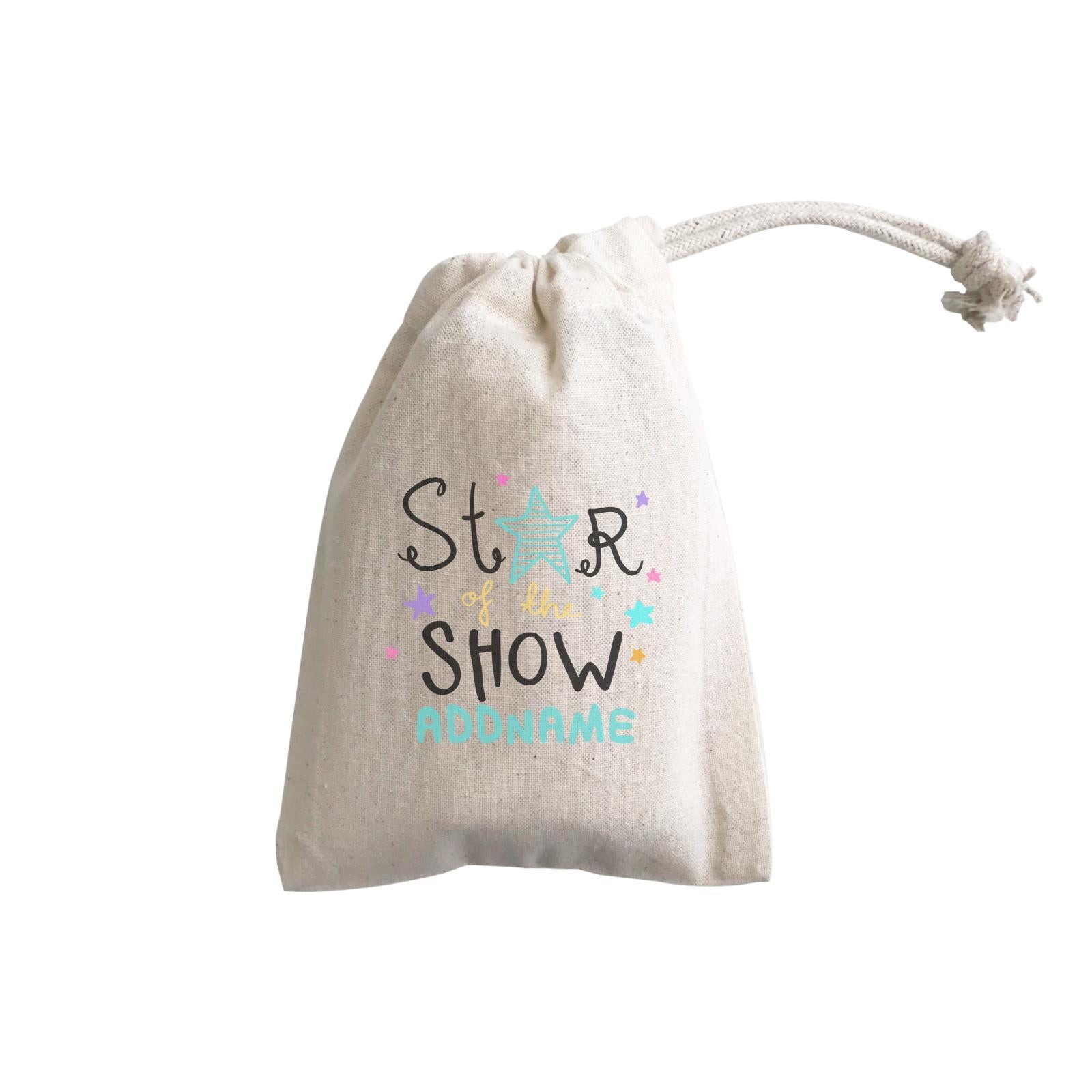 Children's Day Gift Series Star Of The Show Blue Addname  Gift Pouch