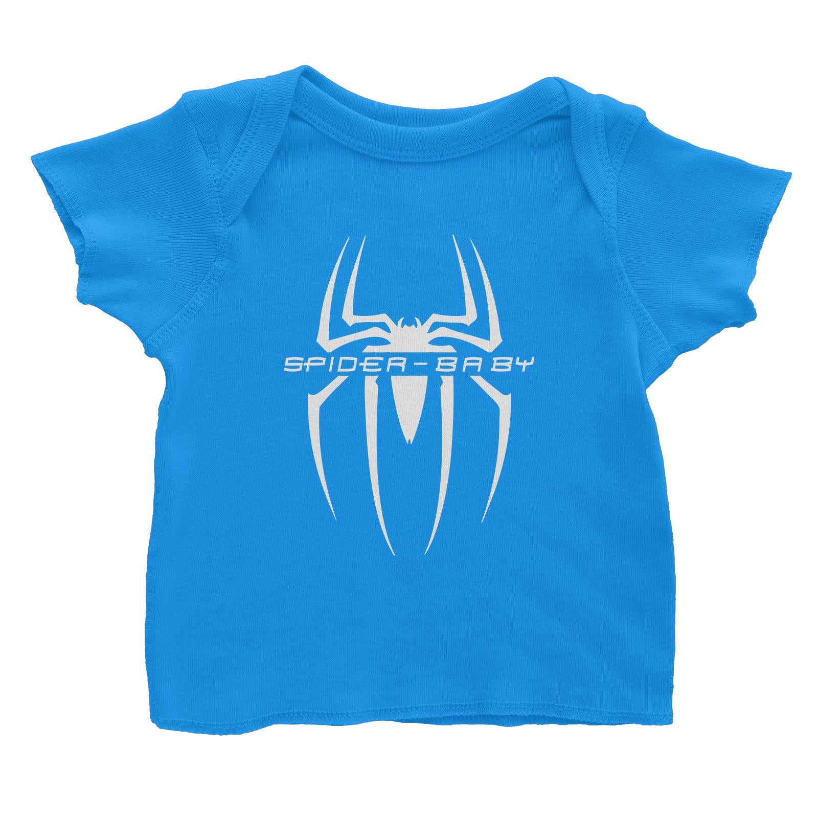 Superhero Spider Baby Baby T-Shirt  Matching Family