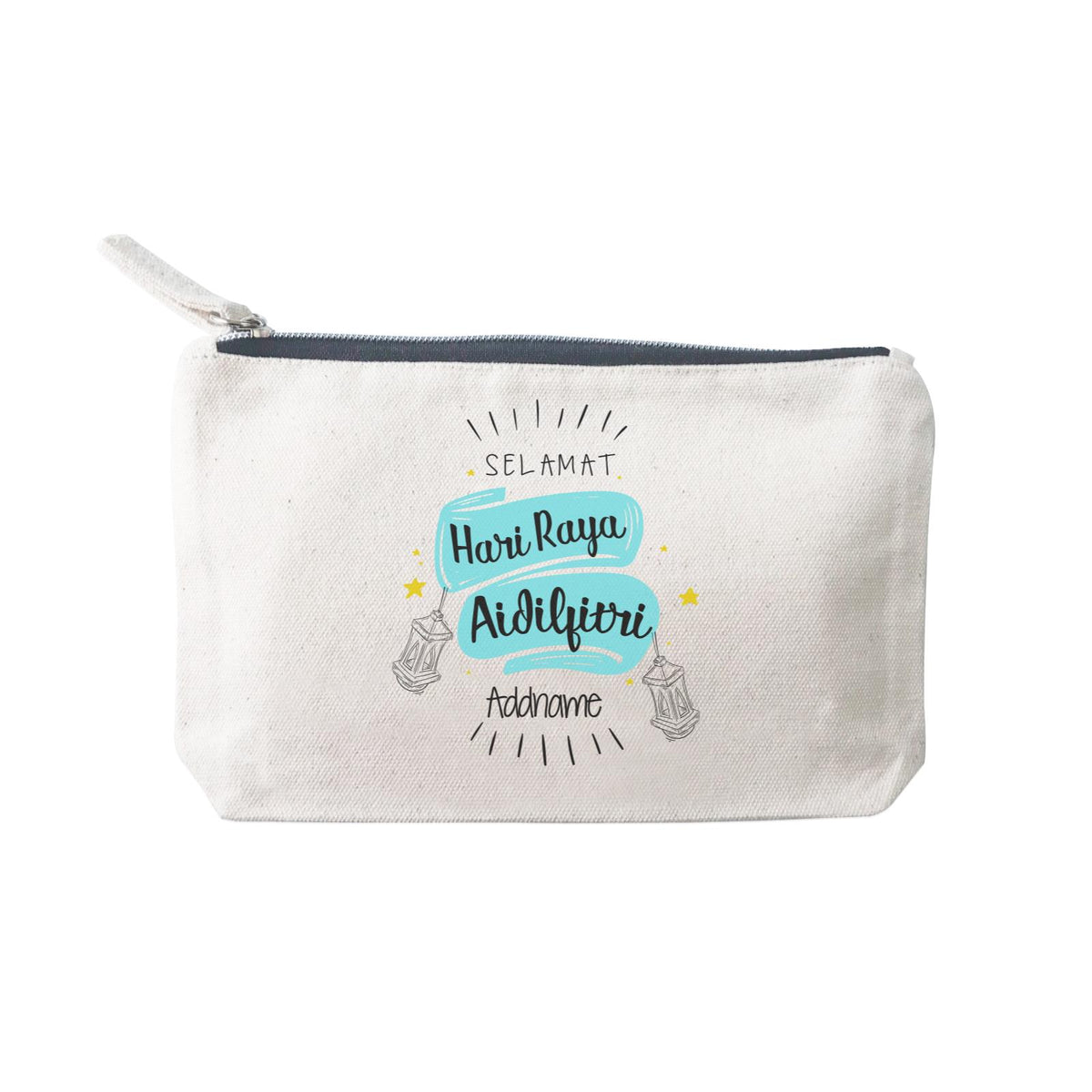 Raya Banner Selamat Hari Raya Aidilfitri Addname Mini Accessories Stationery Pouch 2