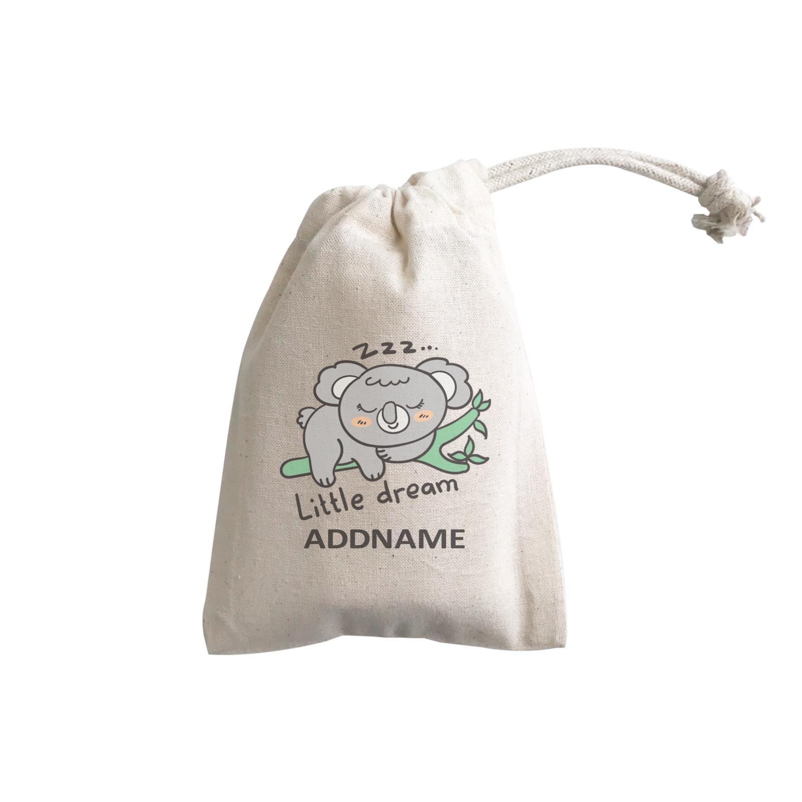 Cool Cute Animals Koala Little Dream Addname GP Gift Pouch