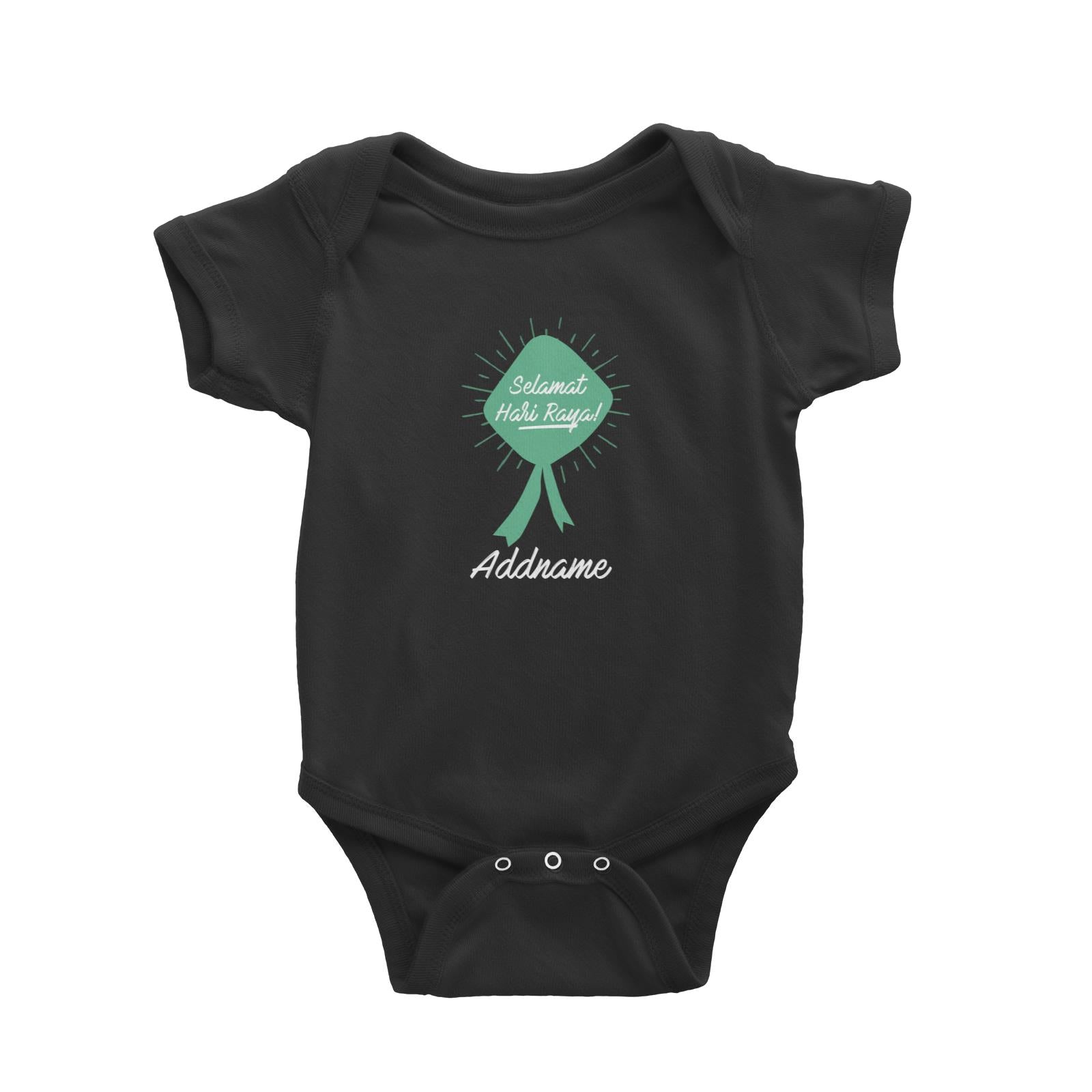 Hari Raya With Ketupat Raya Logo Baby Romper
