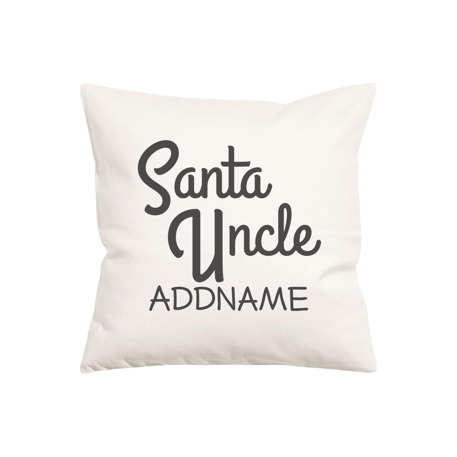 Xmas Santa Uncle Pillow Pillow Cushion