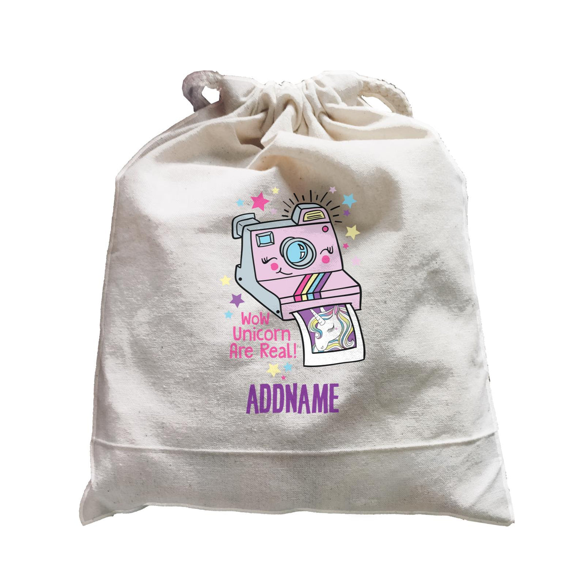 Cool Vibrant Series Wow Unicorn Are Real Photo Addname Satchel