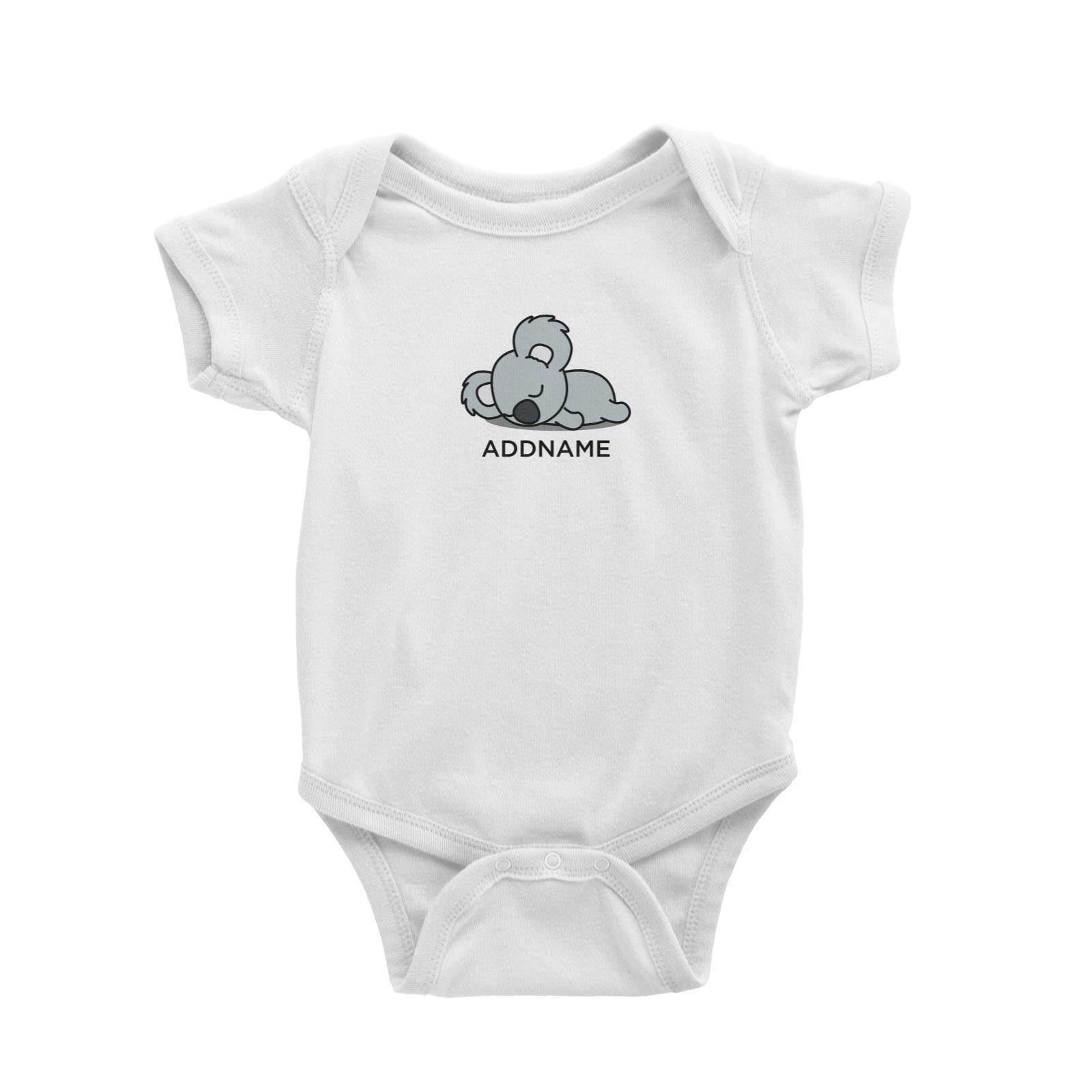 Lazy Koala Addname Baby Romper