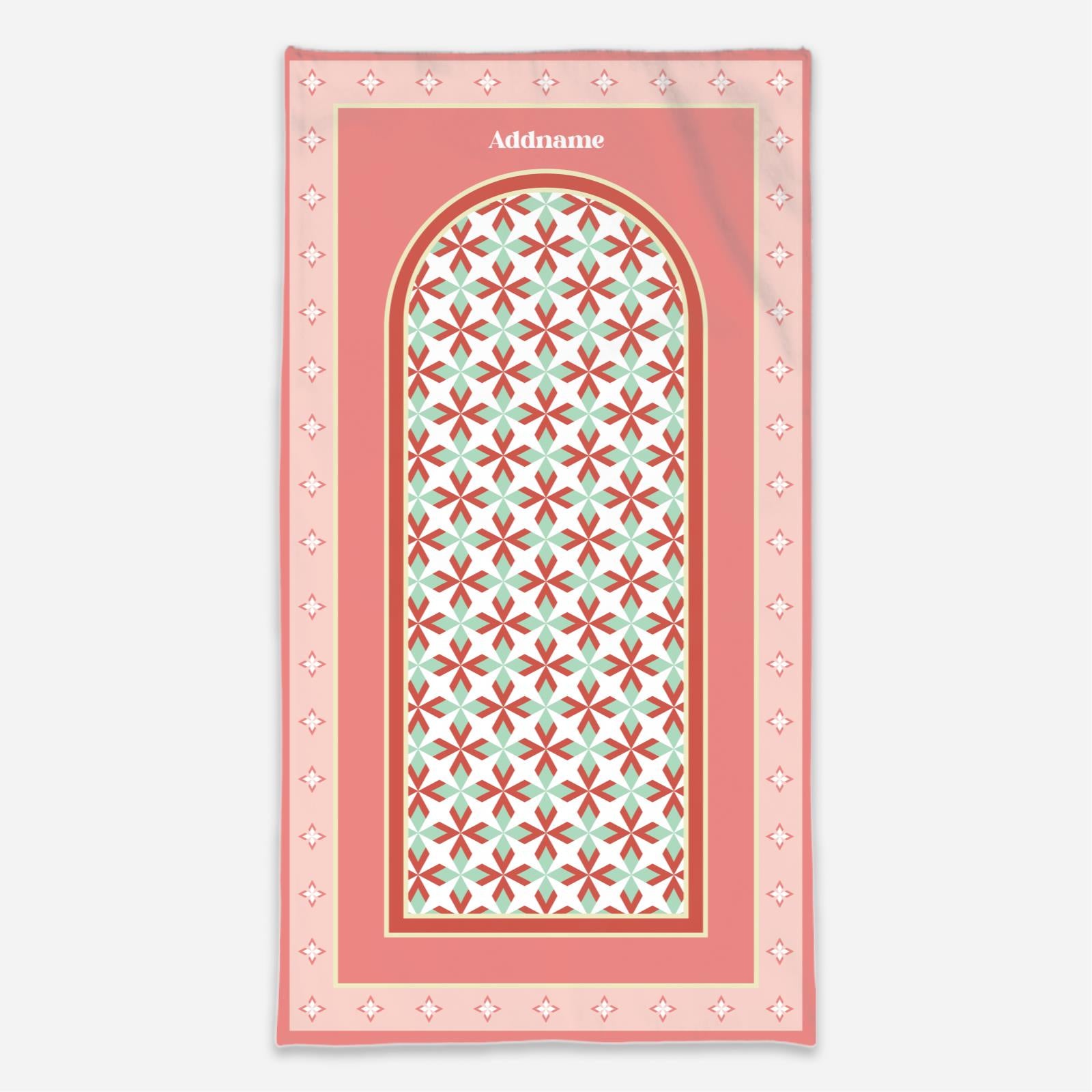 Ixora Series Sejadah - Red