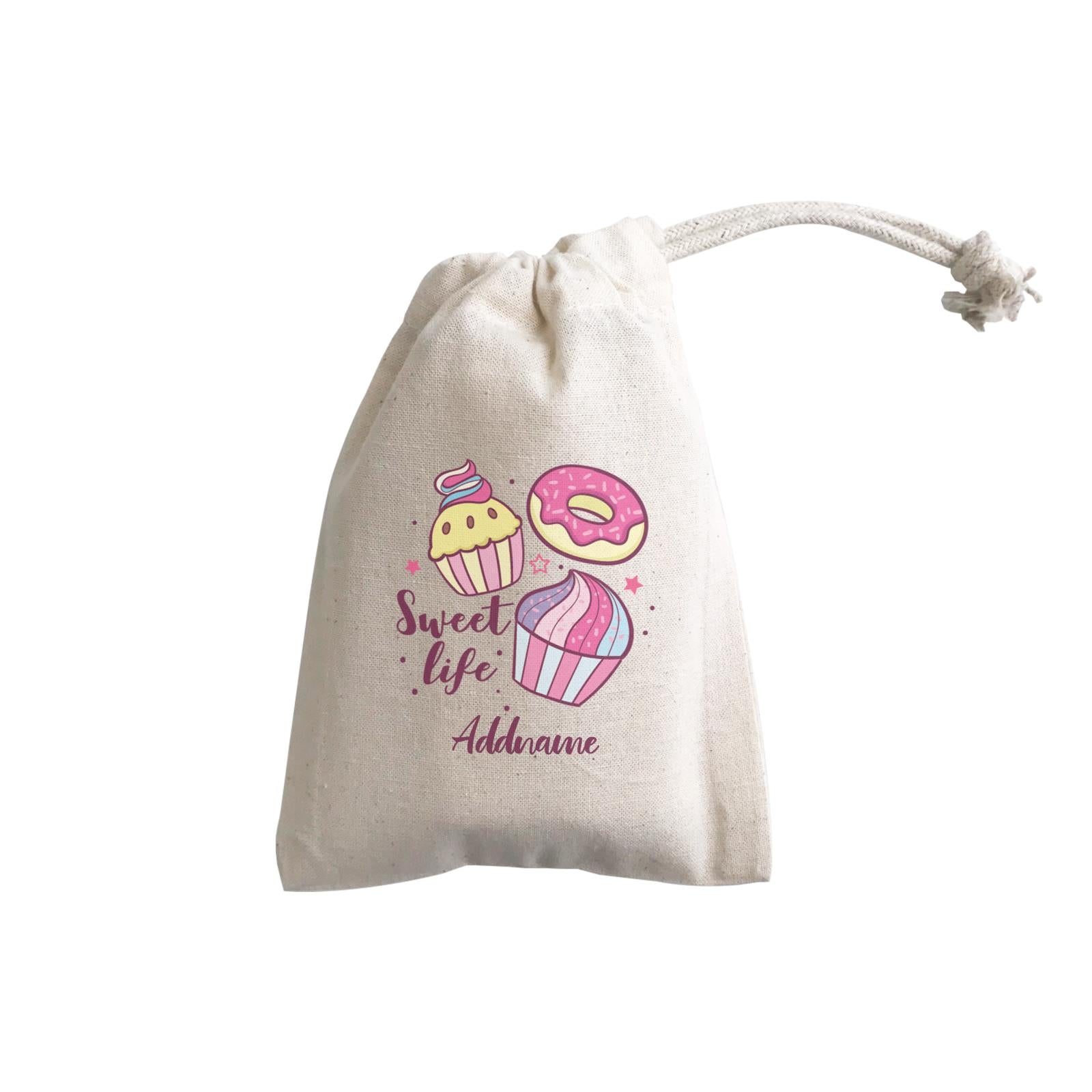 Cool Cute Foods Sweet Life Dessert Addname GP Gift Pouch