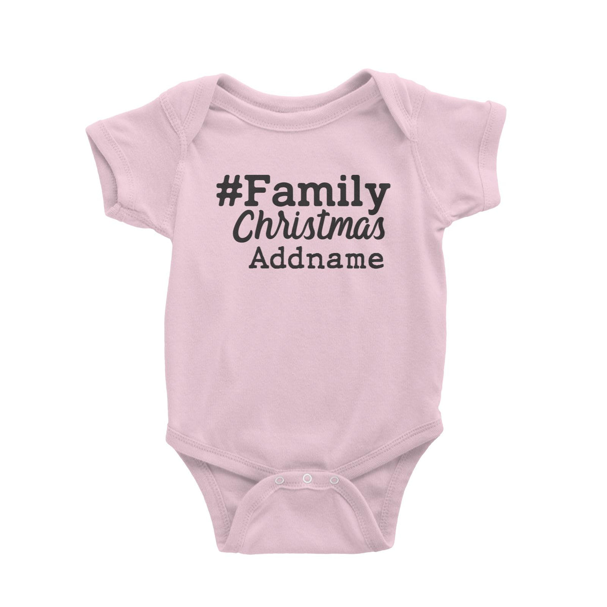 Christmas Series #Family Christmas Baby Romper