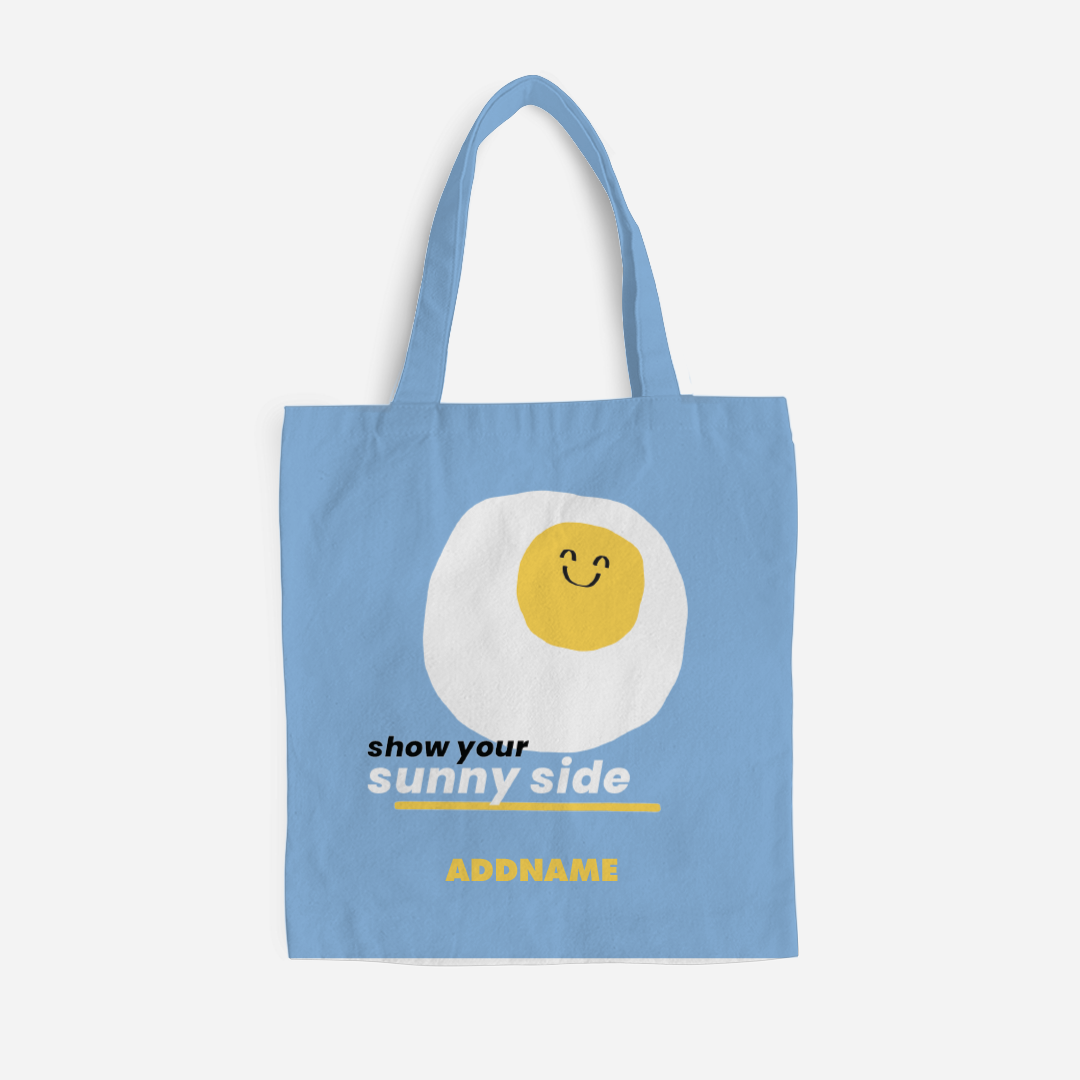 Be Confident Series Canvas Bag - Stay Positive - Show Your Sunny Side
