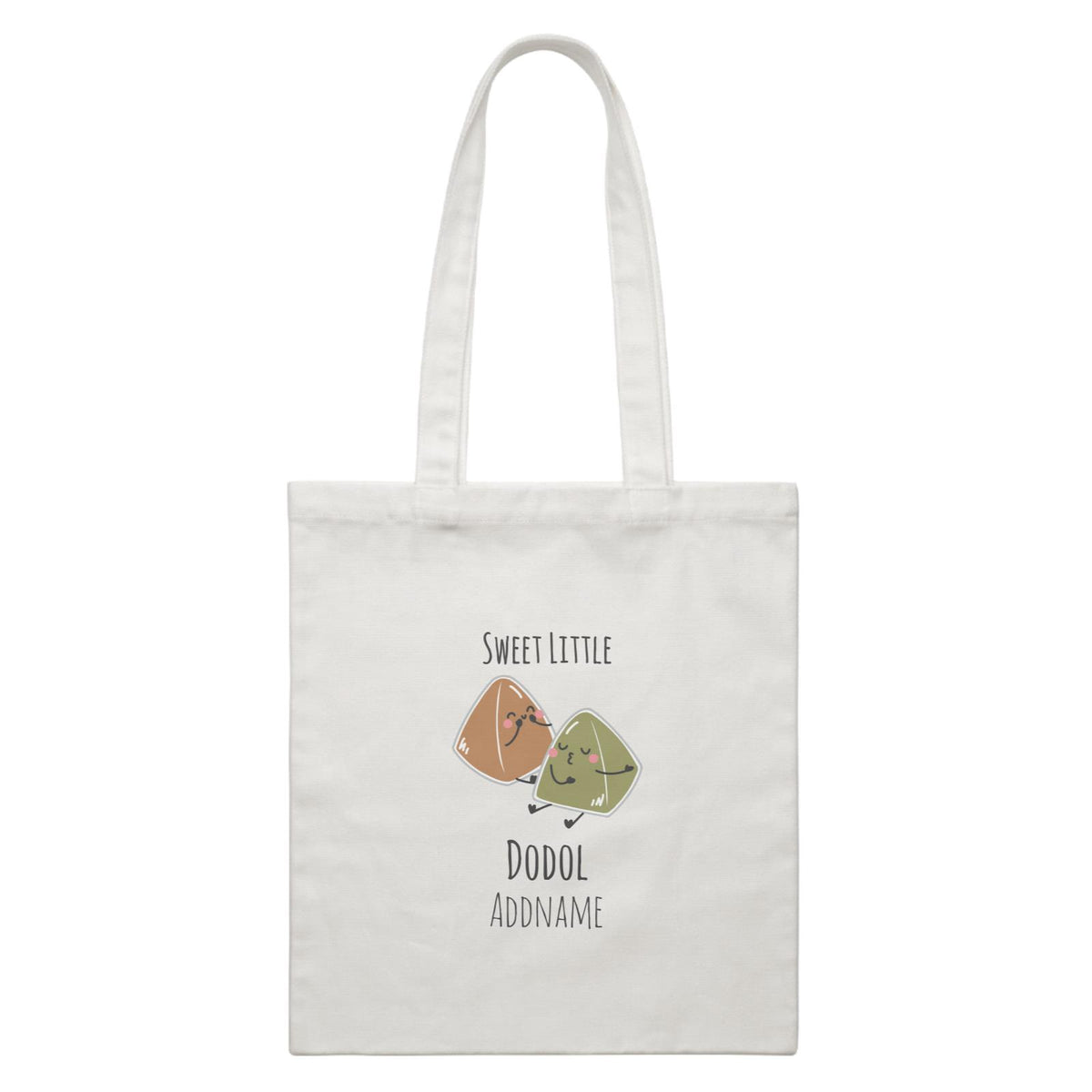 Raya Kuih Sweet 1 Sweet Little Dodol Addname White Canvas Bag