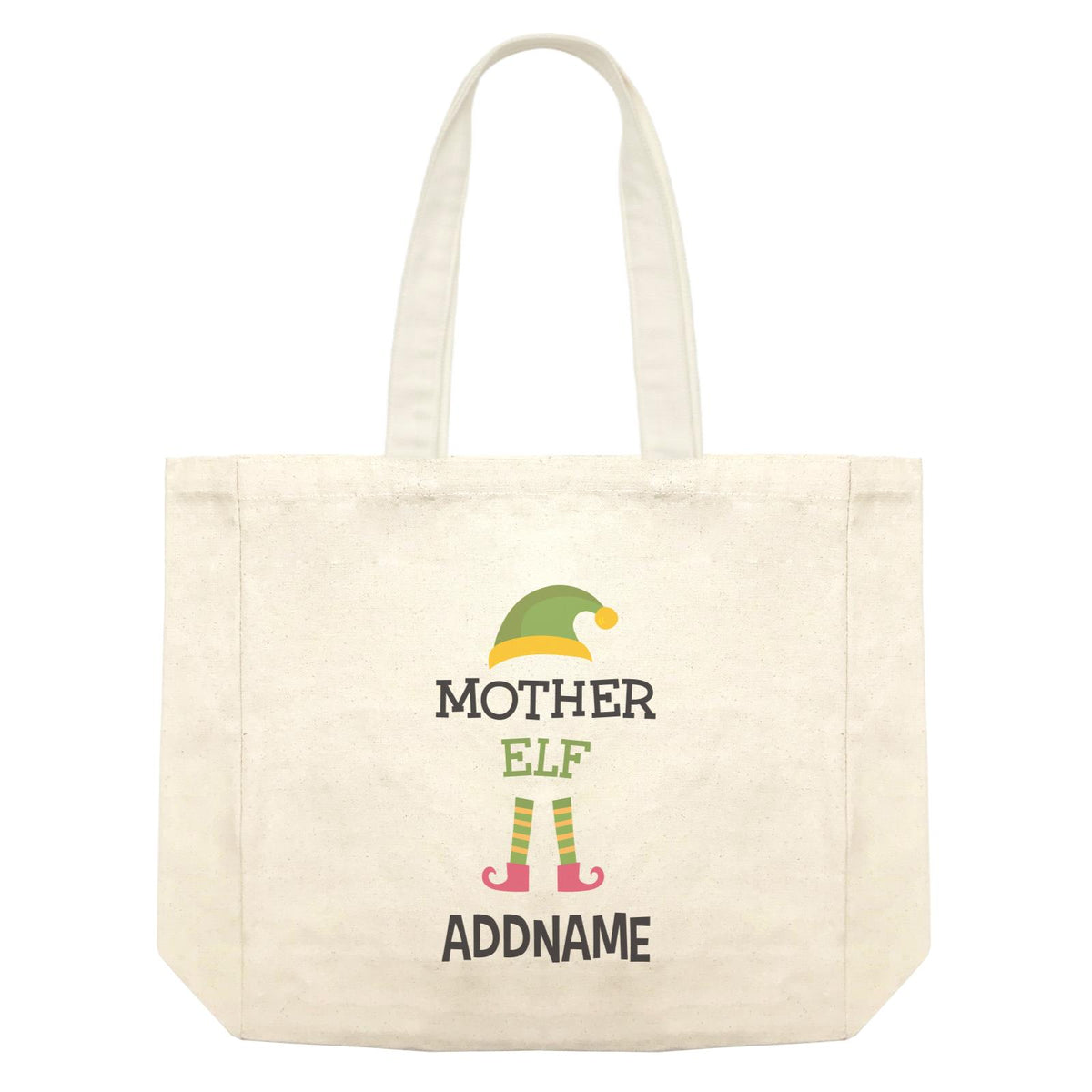 Christmas Series Mother Elf Shopping Bag