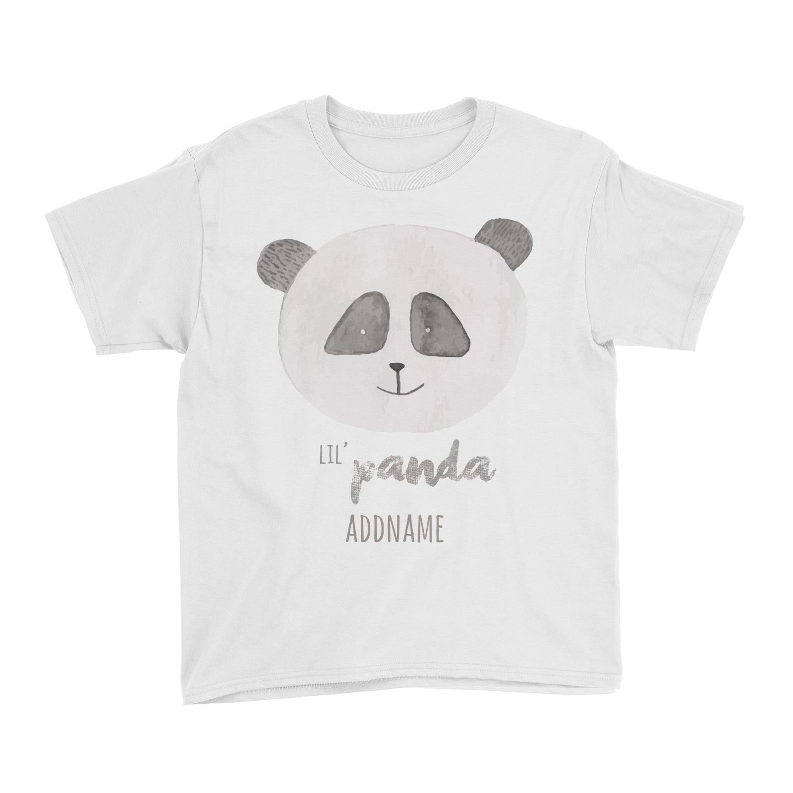 Lil Panda White Kid's T-Shirt