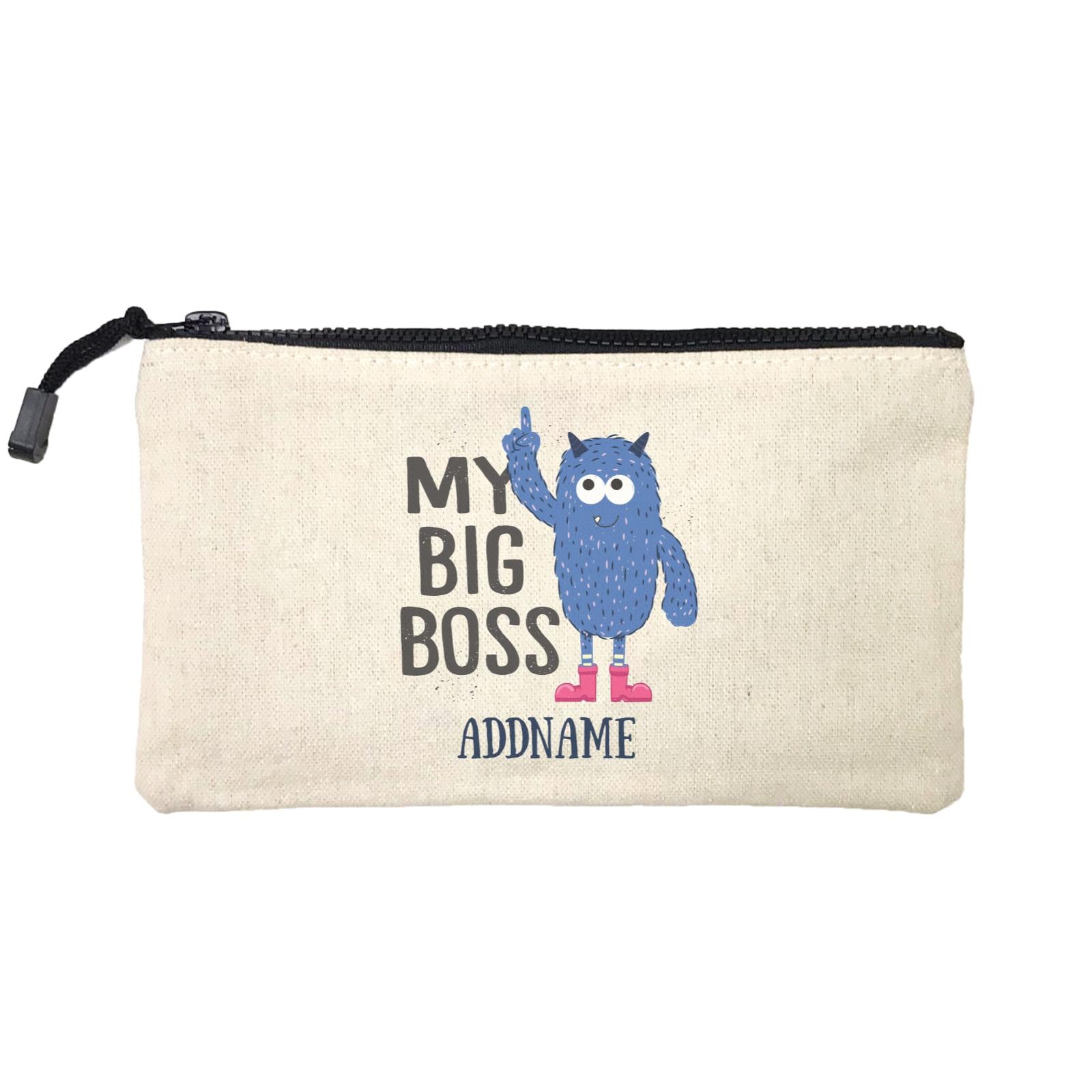 Cool Cute Monster My Big Boss Addname Mini Accessories Stationery Pouch