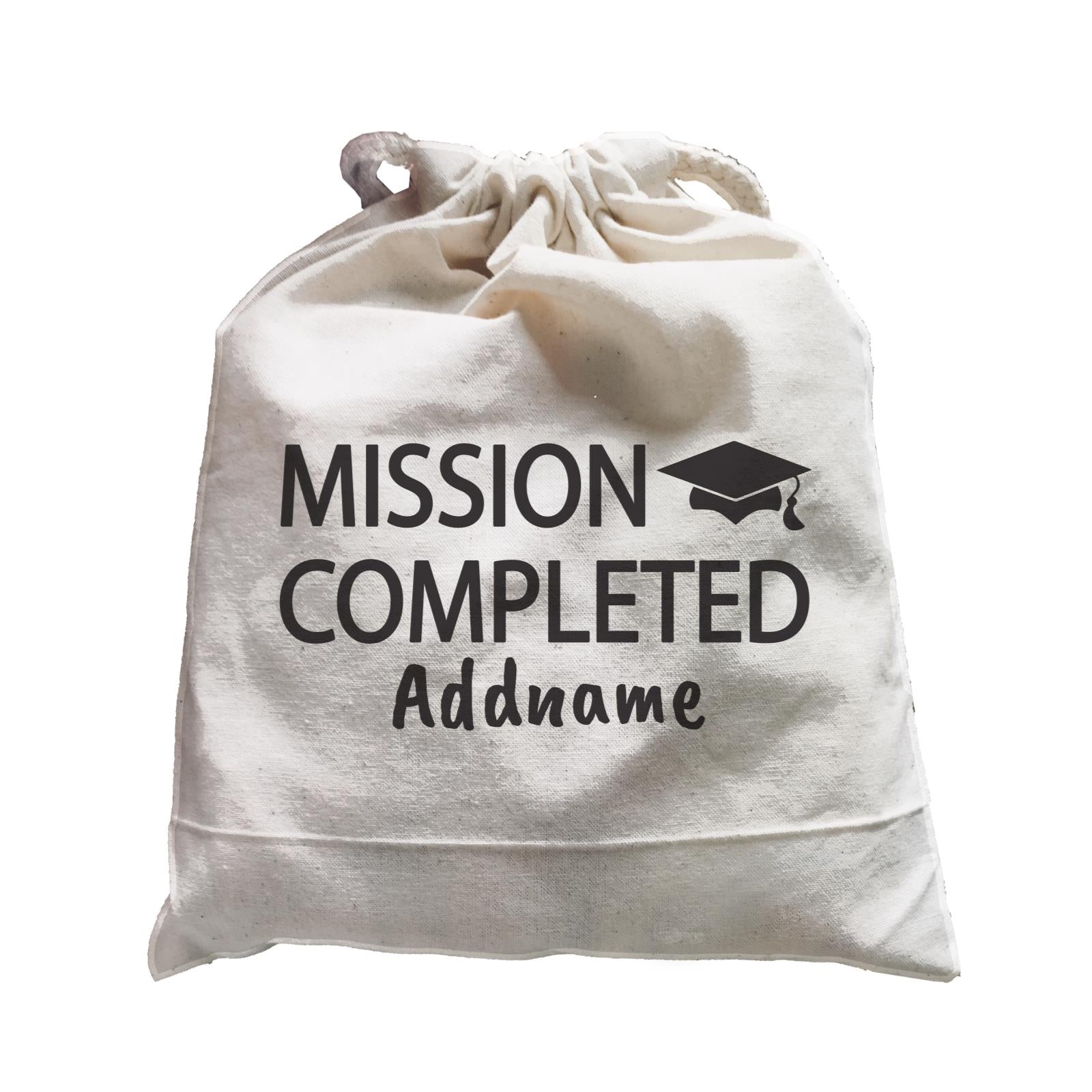 Graduation Series Mission Completed Satchel