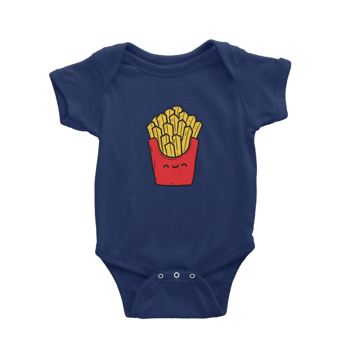 Fast Food Fries Baby Romper  Matching Family Comic Cartoon