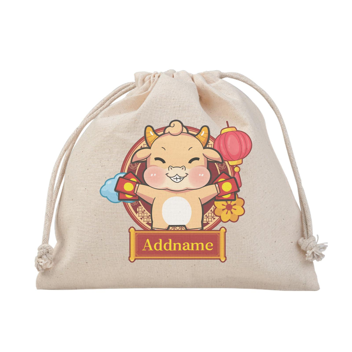 [CNY 2021] Golden Cow with Angpao Satchel