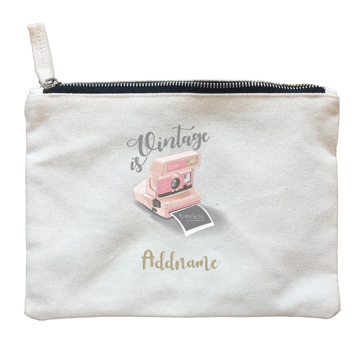 Vintage Gadgets Vintage Is Timeless Polaroid Camera With Addname Zipper Pouch