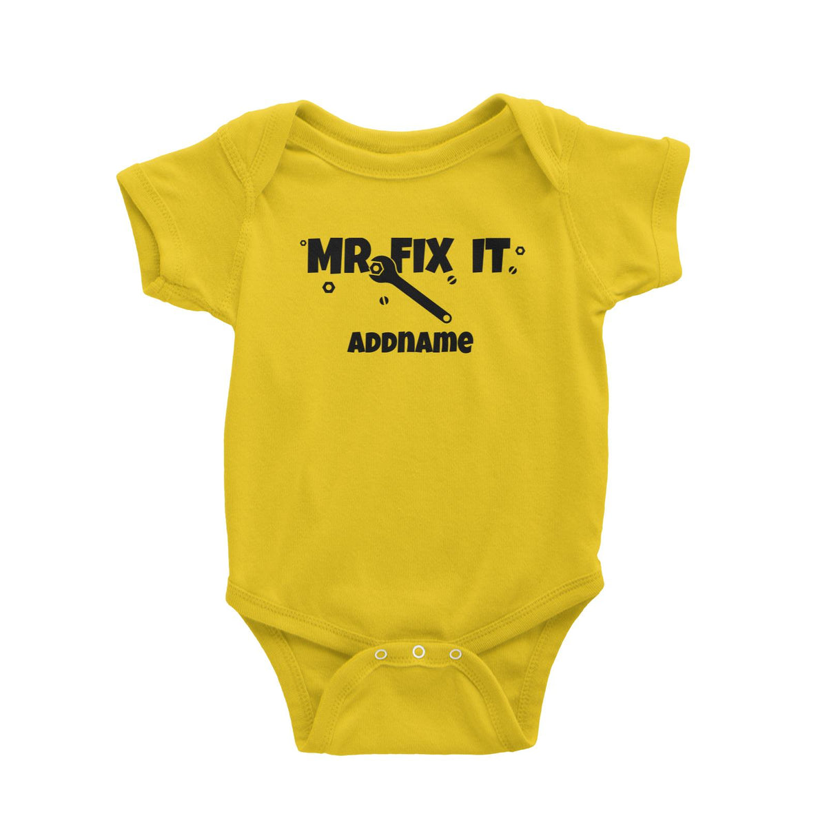 Mr Fix it Baby Romper