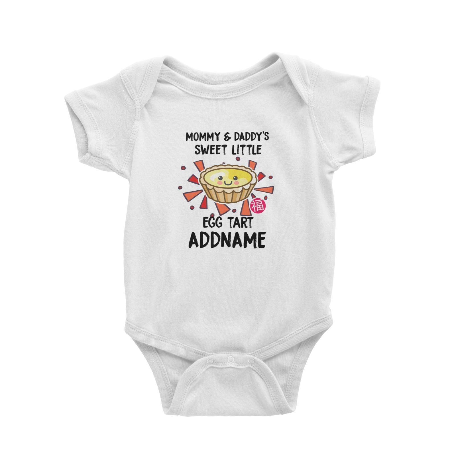 Chinese New Year Mommy and Daddy's Sweet Little Egg Tart Baby Romper  Personalizable Designs