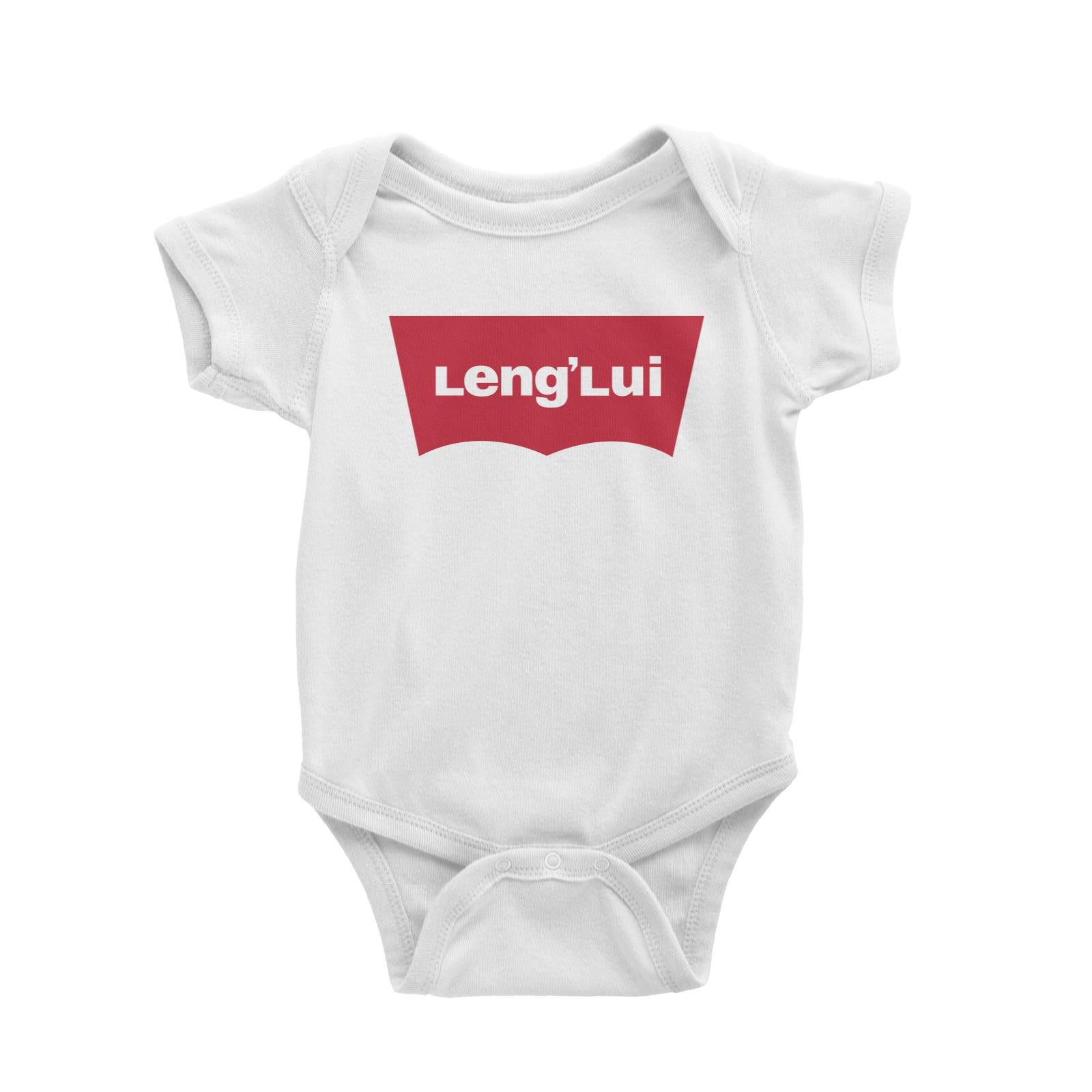 Slang Statement Lenglui Baby Romper