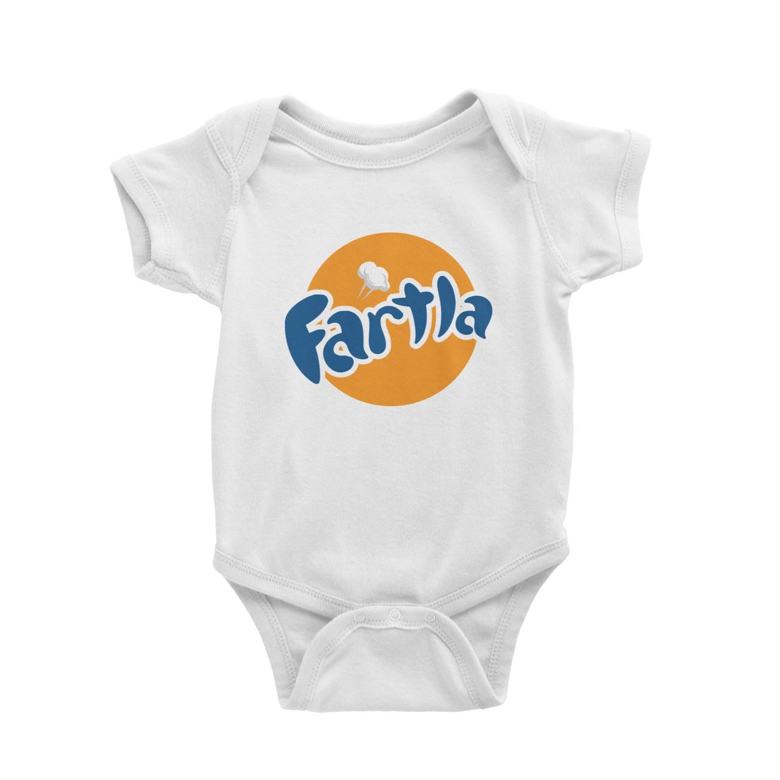 Slang Statement Fartla Baby Romper