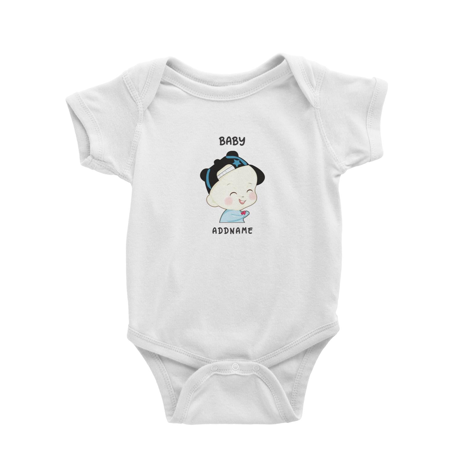 My Lovely Family Series Baby Boy Addname Baby Romper (FLASH DEAL)