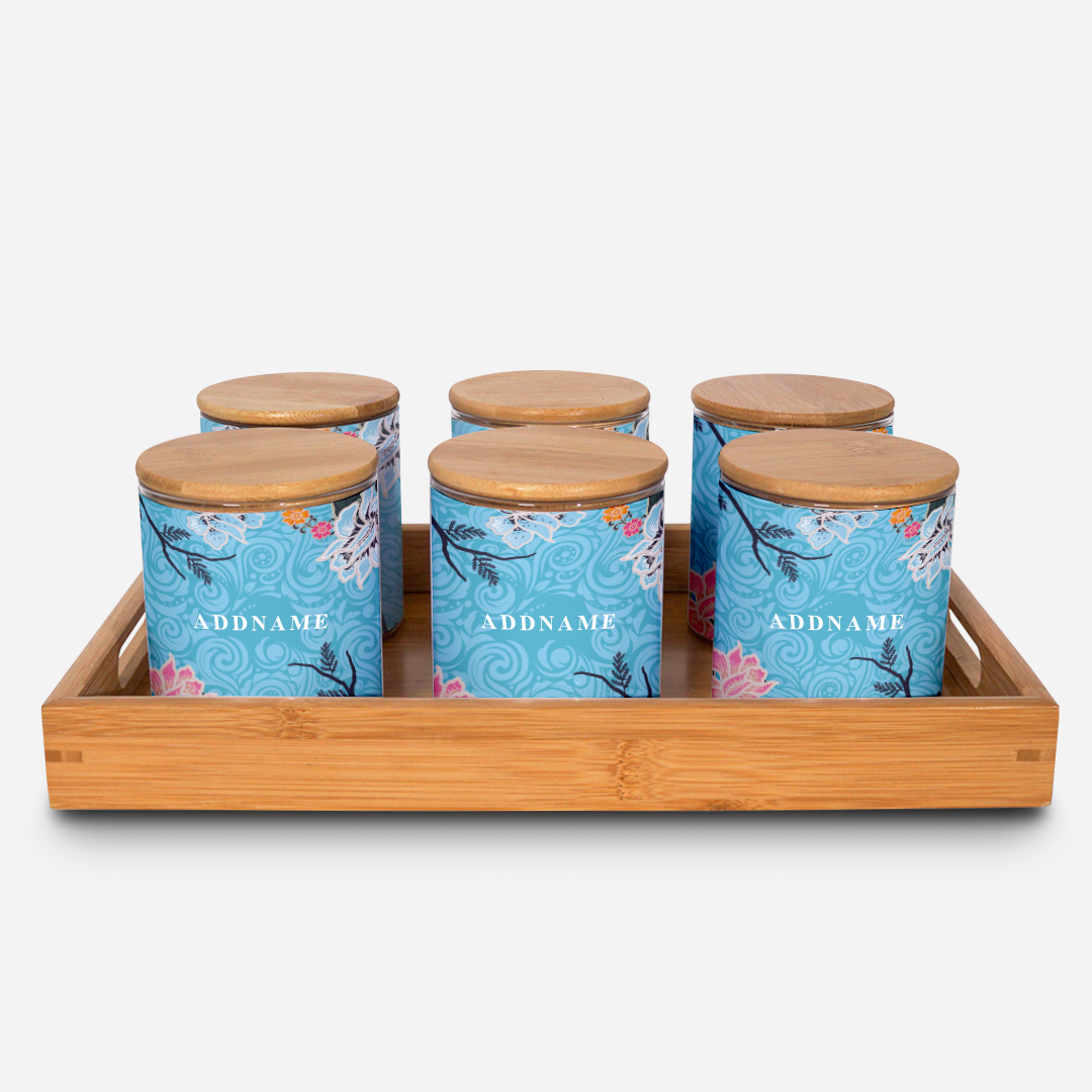 Modern Mahsuri Series - Legend Blue Balang Raya Set (6 in 1)