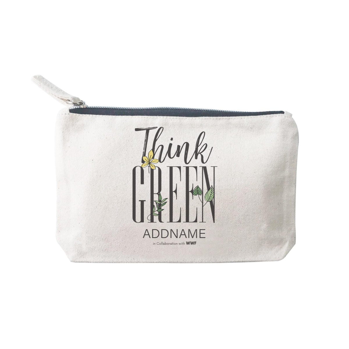 Think Green with Doodle Addname Mini Accessories Stationery Pouch 2