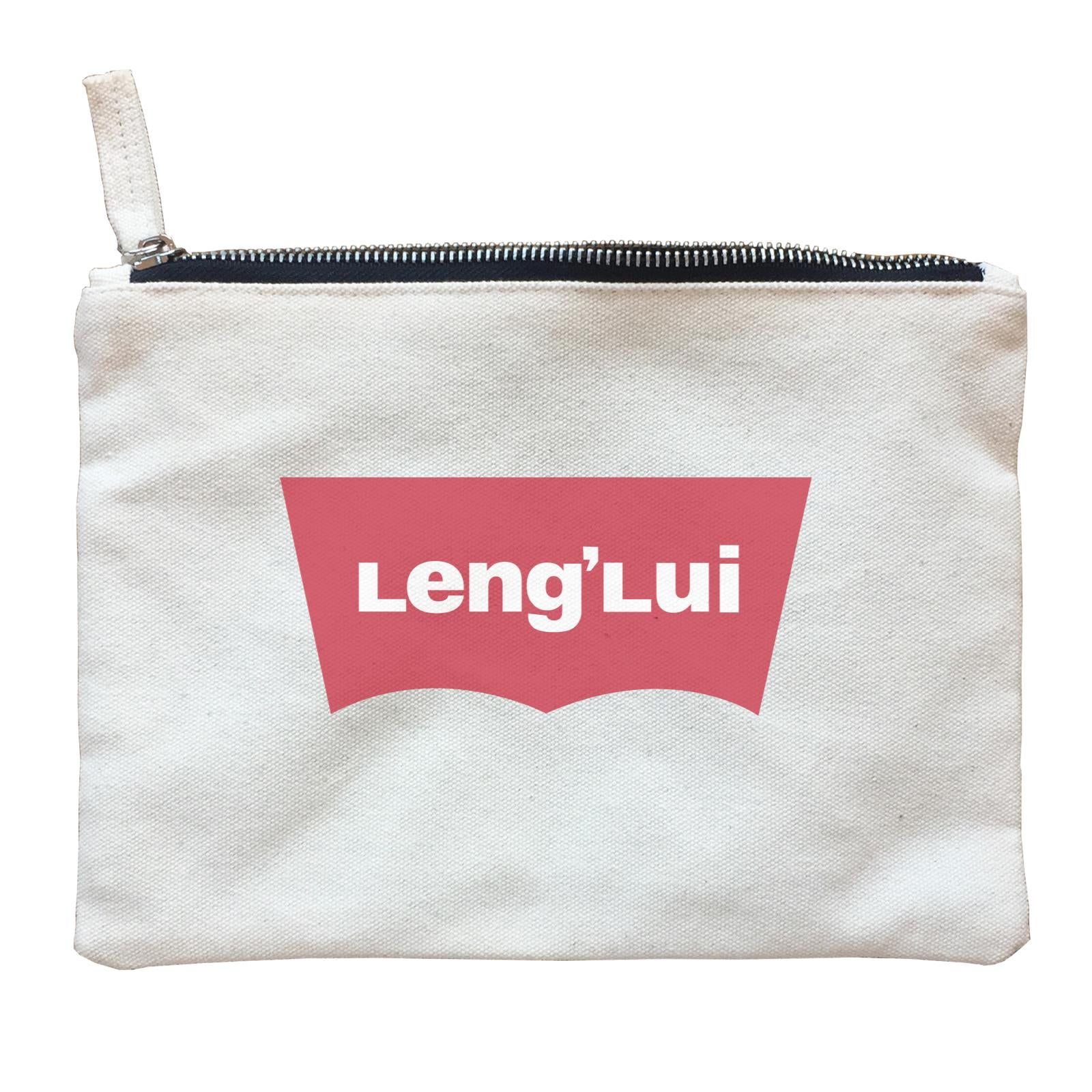 Slang Statement Lenglui Accessories Zipper Pouch