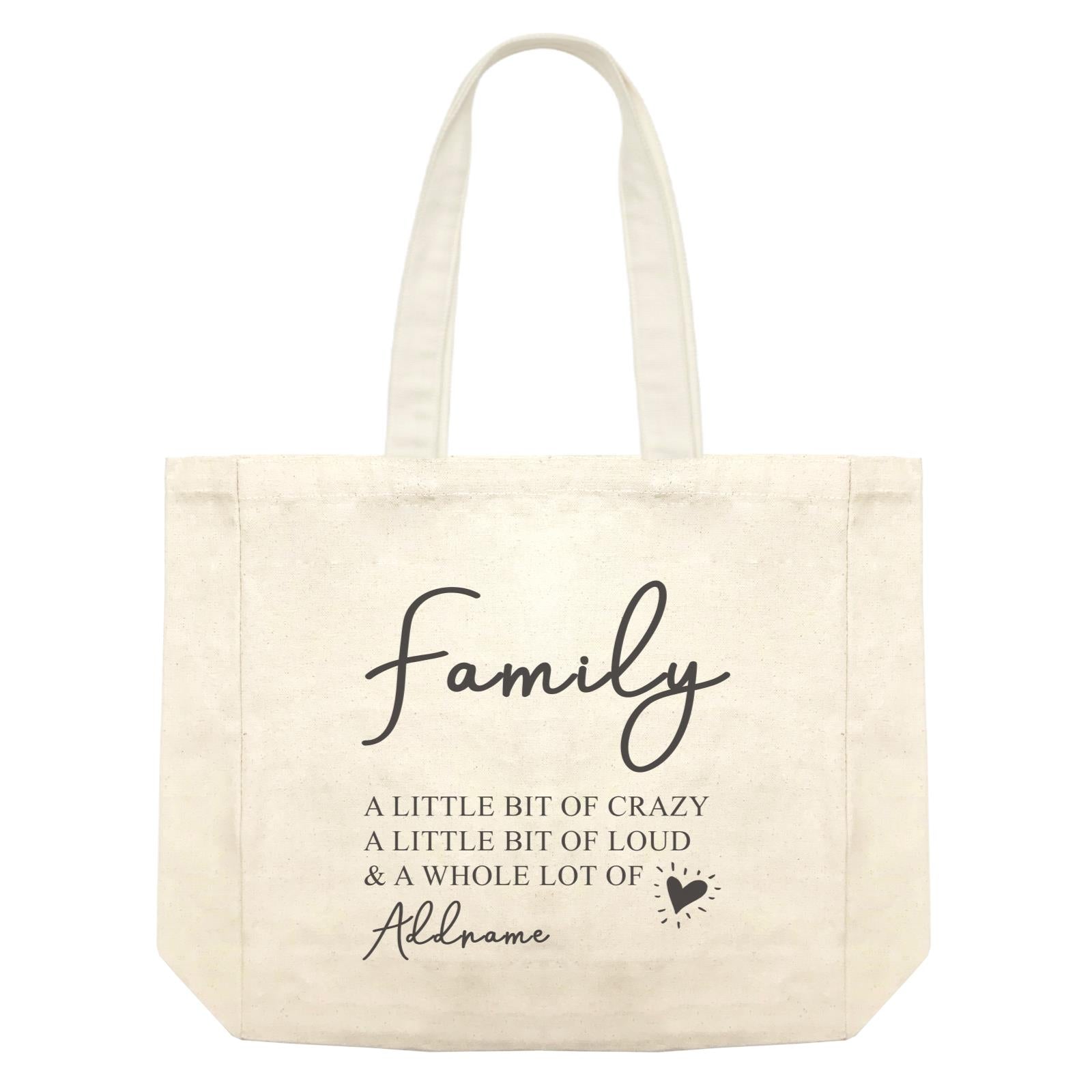 Family Is Everythings Quotes Family A Whole Lot Of Love Icon Addname Shopping Bag