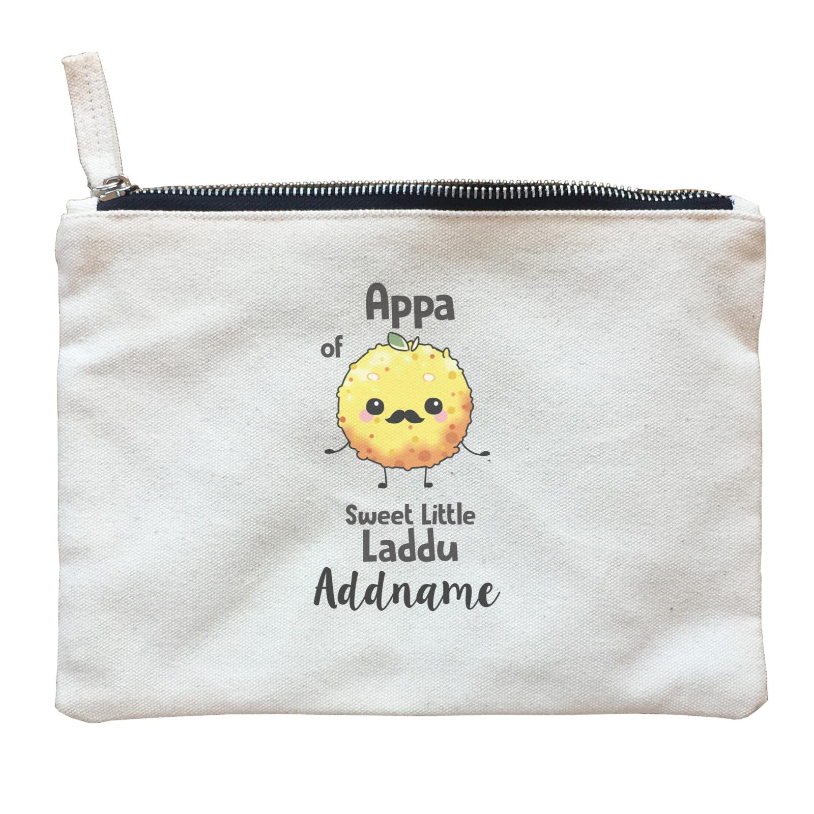 Deepavali Cute Appa Laddu Addname Zipper Pouch