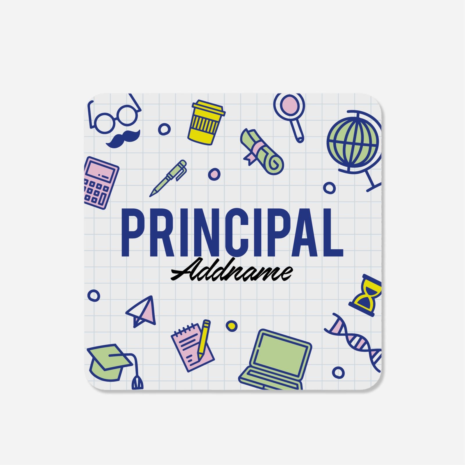 Teacher Title Coaster - Principal