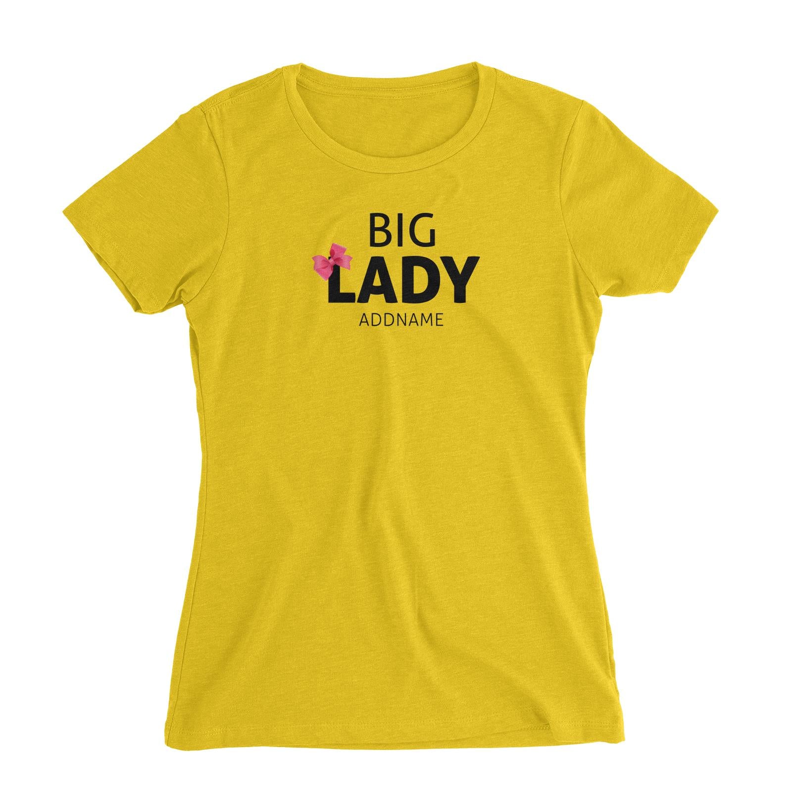 Big Lady Women's Slim Fit T-Shirt
