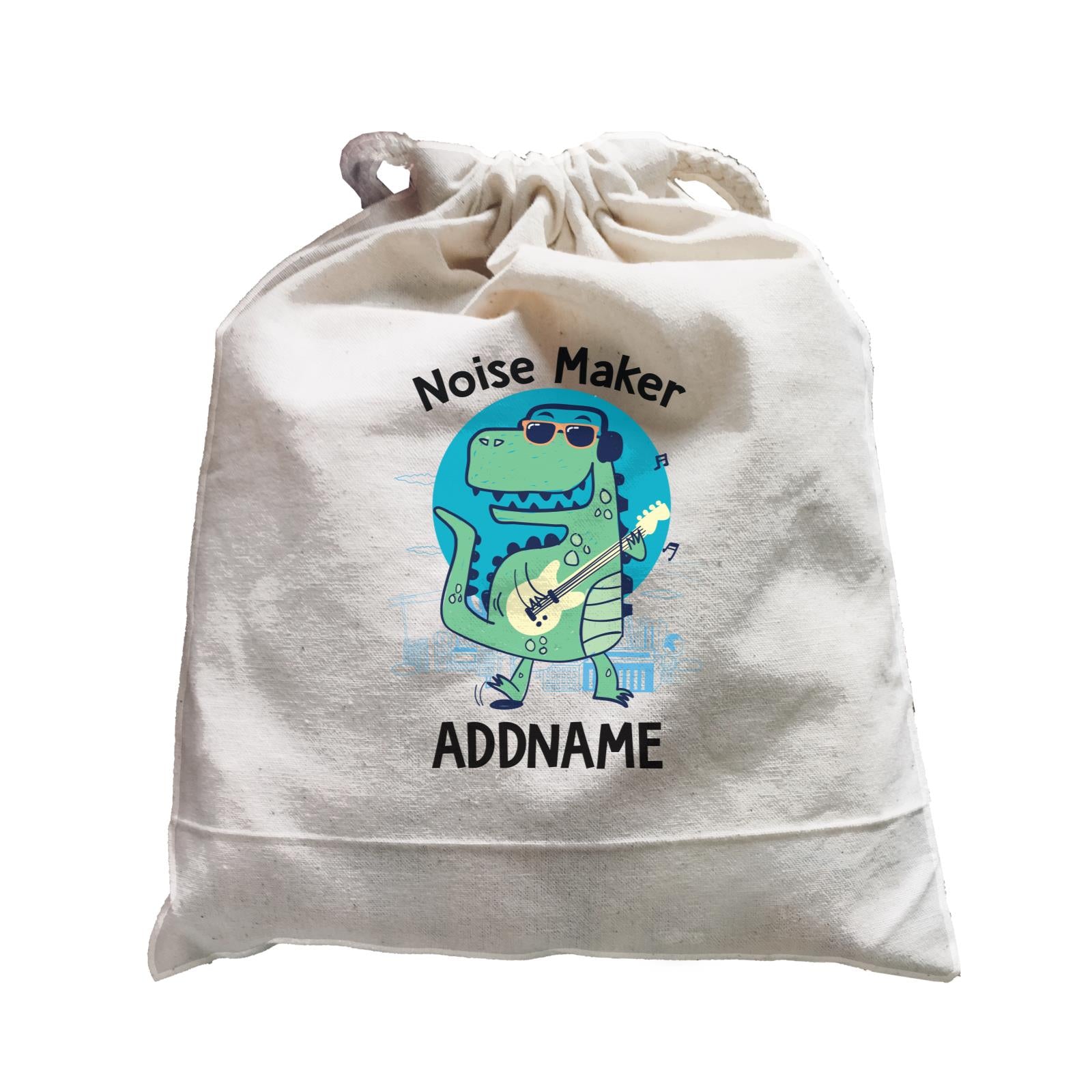 Cool Vibrant Series Noise Maker Rockstar Dinosaur Addname Satchel