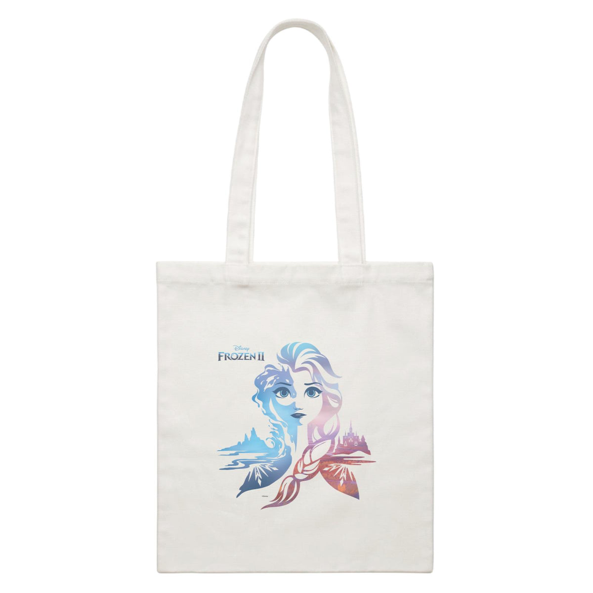 Disney Frozen 2 Hidden Truth White Canvas Bag
