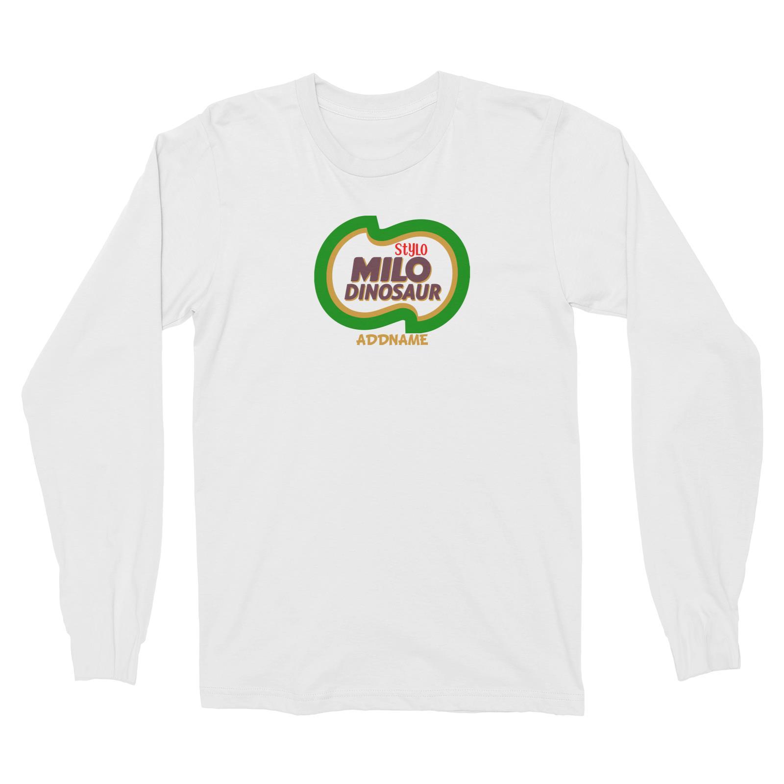Stylo Milo Dinosaur Long Sleeve Unisex T-Shirt