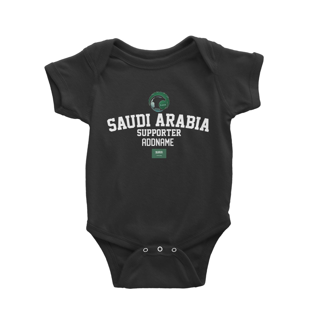 Saudi Arabia Supporter World Cup Addname Baby Romper
