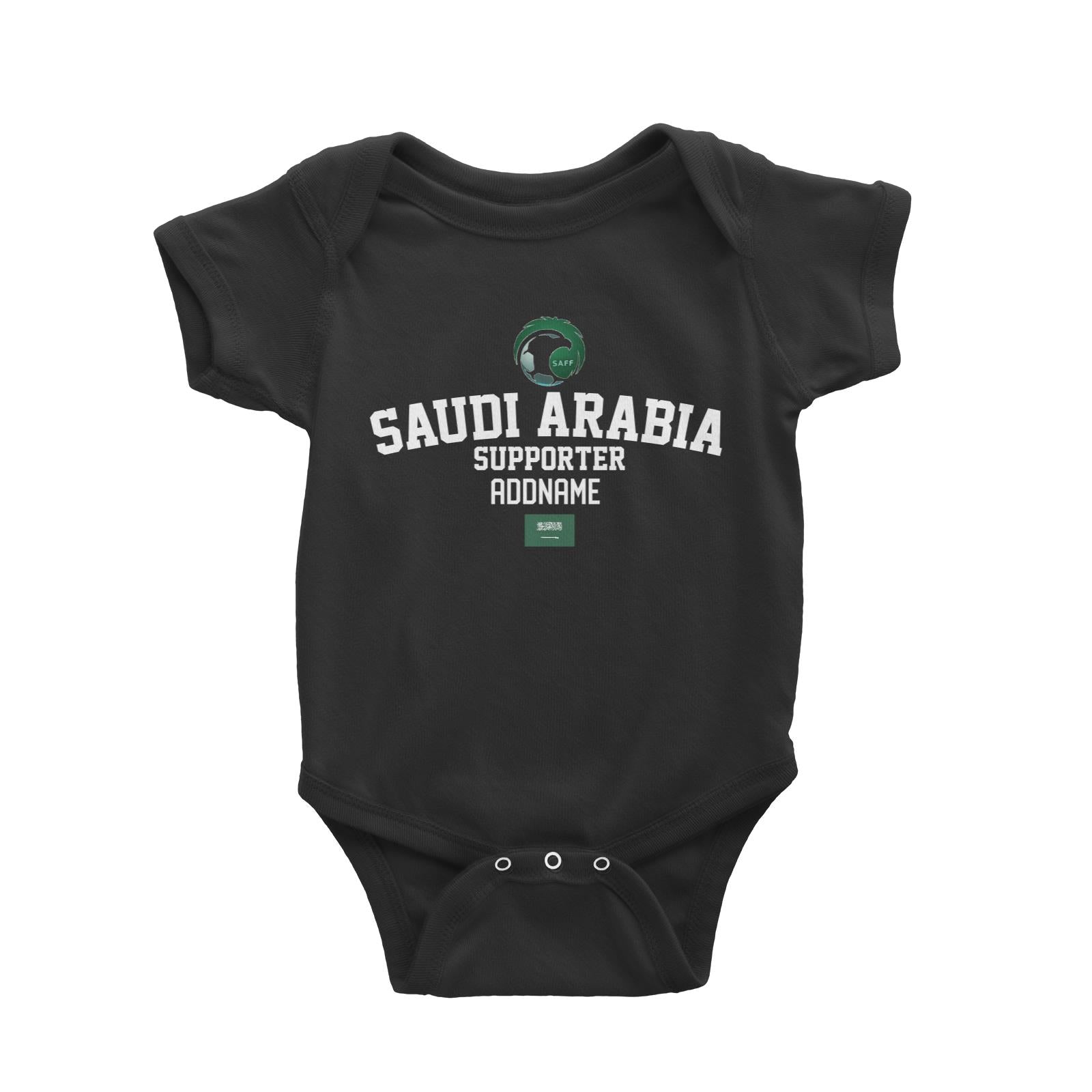 Saudi Arabia Supporter World Cup Addname Baby Romper